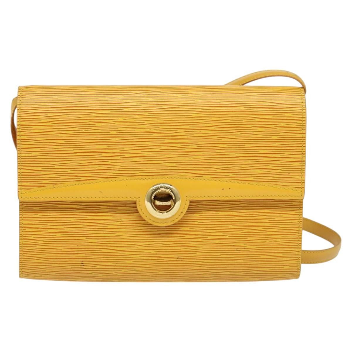 LOUIS VUITTON Epi Arsch Shoulder Bag Yellow M52579