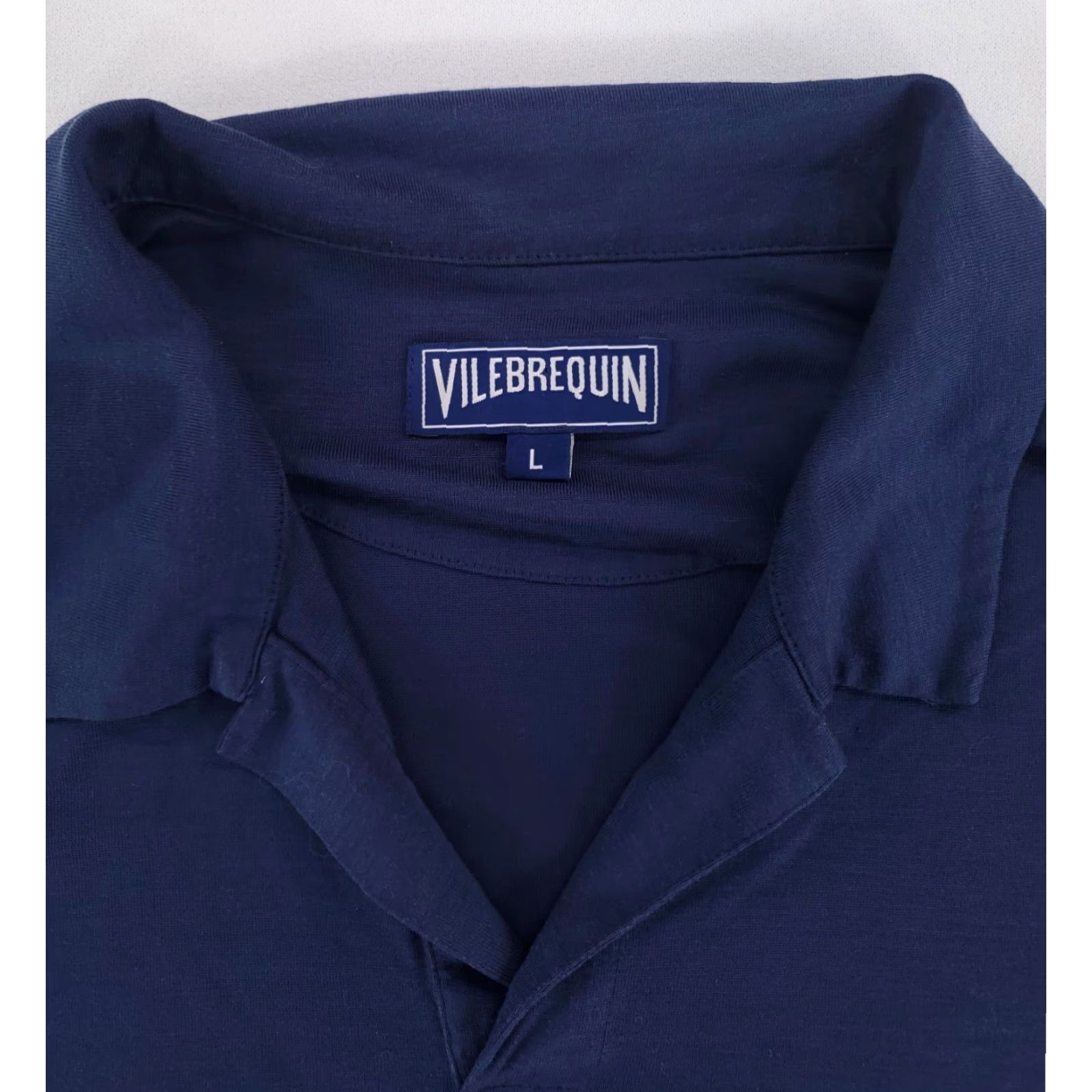 Vilebrequin Vilebrequin Polo Shirt Blue Short Sleeve Mens L Size US L / EU 52-54 / 3 - 3 Thumbnail