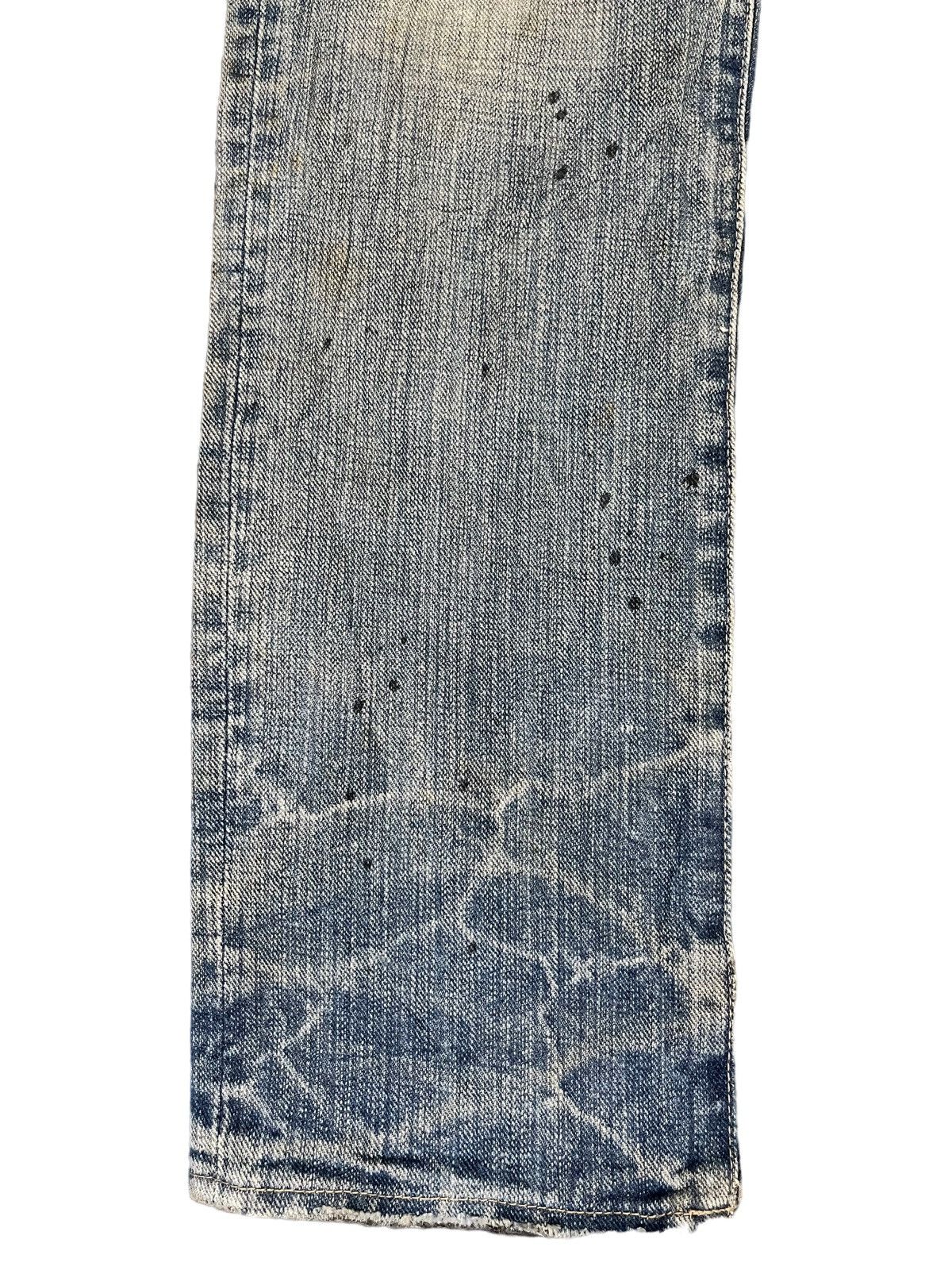 Johnbull Johnbull Kojima Japan Distressed Denim Size US 31 - 5 Thumbnail
