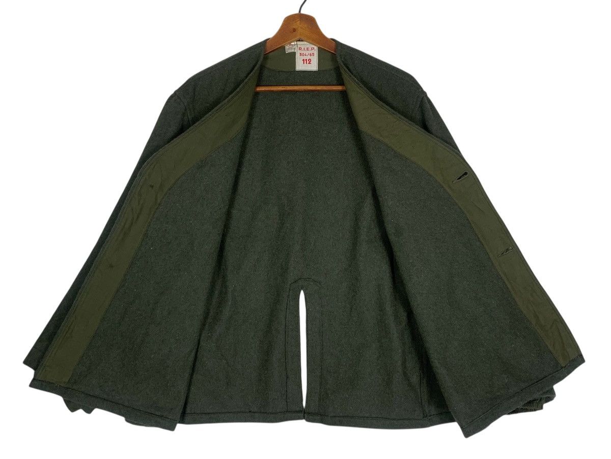 Vintage Vintage French Army M35 Military Outdor Outwear Wool Jacket Size US L / EU 52-54 / 3 - 7 Thumbnail
