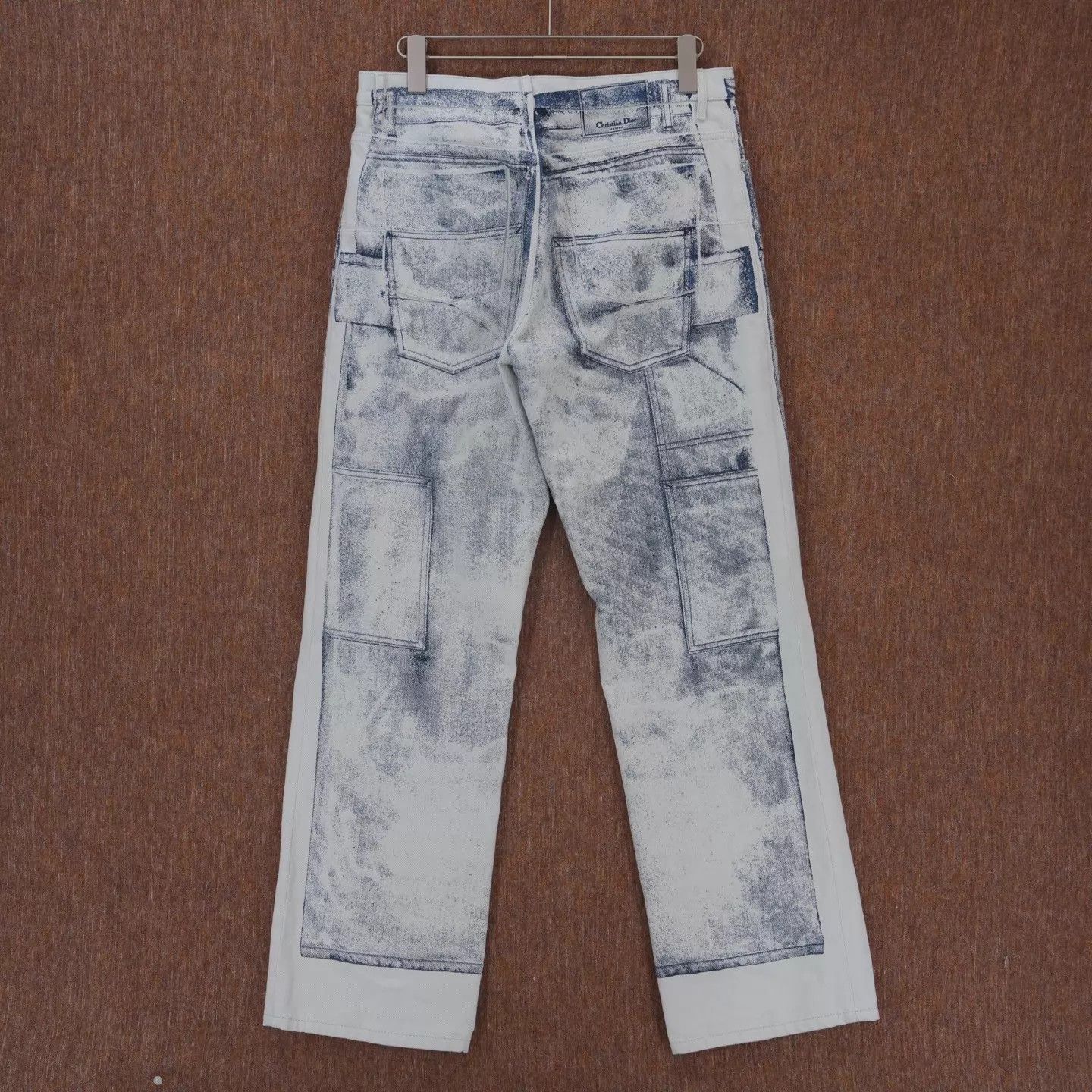 Dior Dior 24FW Workwear Print Flared Jeans 32 Size US 32 / EU 48 - 2 Thumbnail
