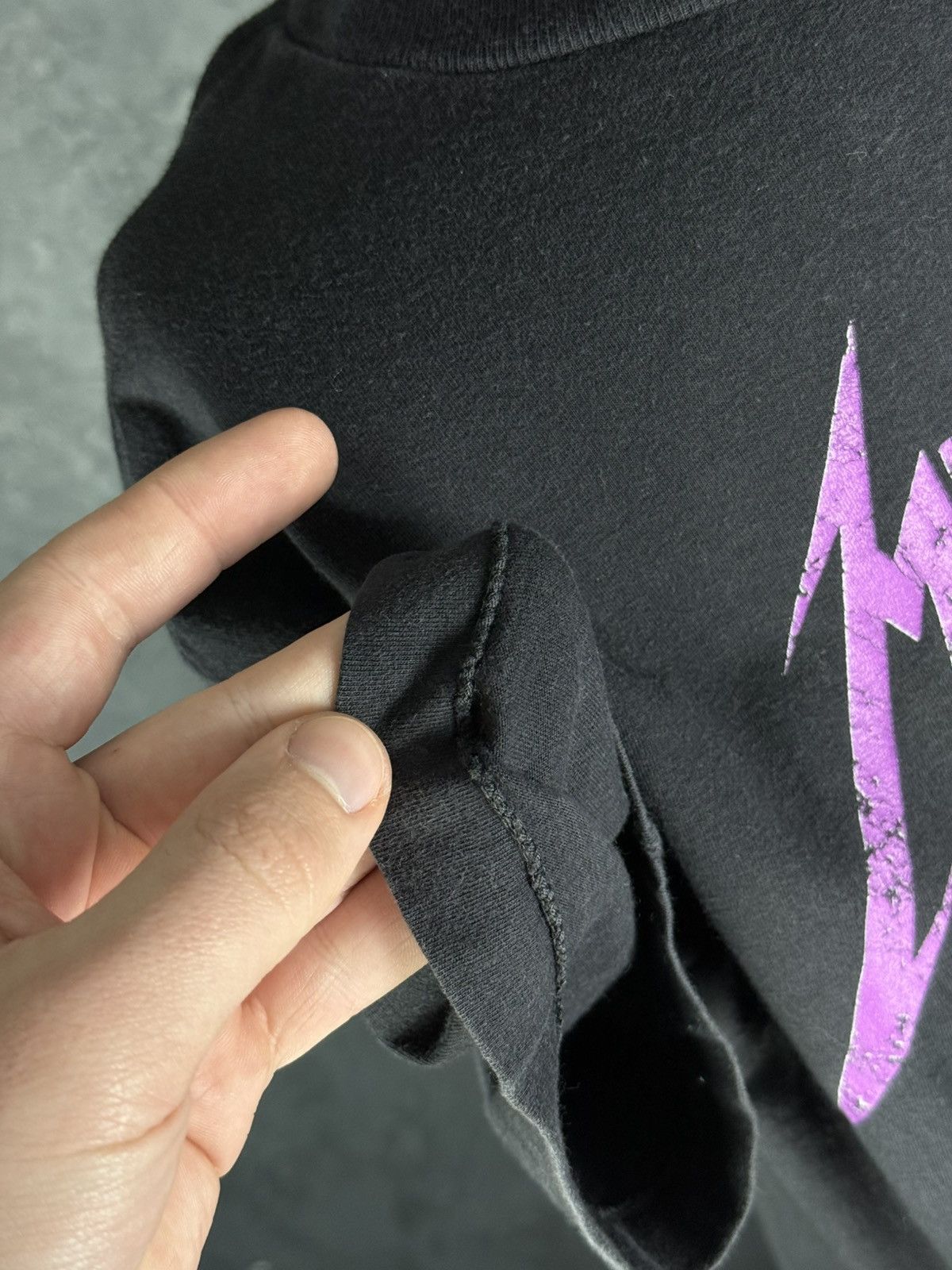 Band Tees 1988 Metallica Damaged Justice T-Shirt Vintage Big Logo Size US L / EU 52-54 / 3 - 9 Thumbnail
