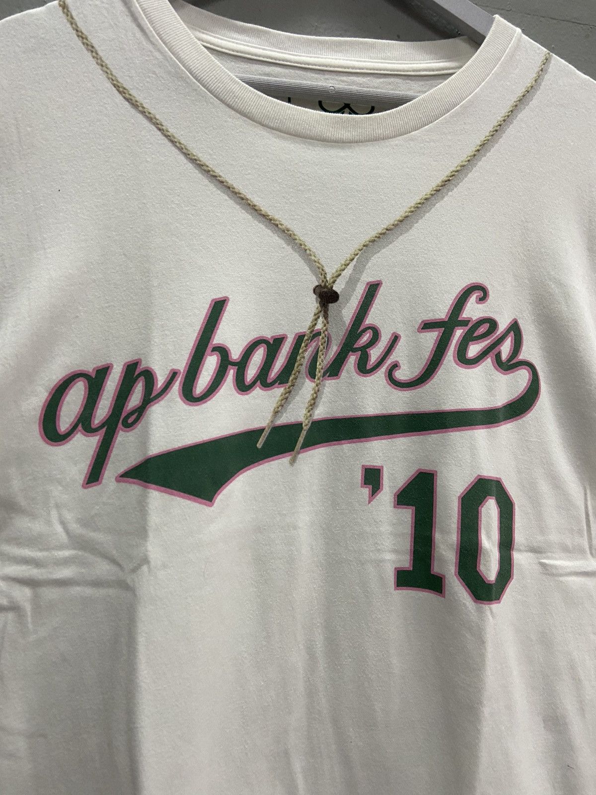 Japanese Brand AP BANK FEST 10 PRE ORGANIC COTTON TEE SHIRT Size US L / EU 52-54 / 3 - 4 Thumbnail