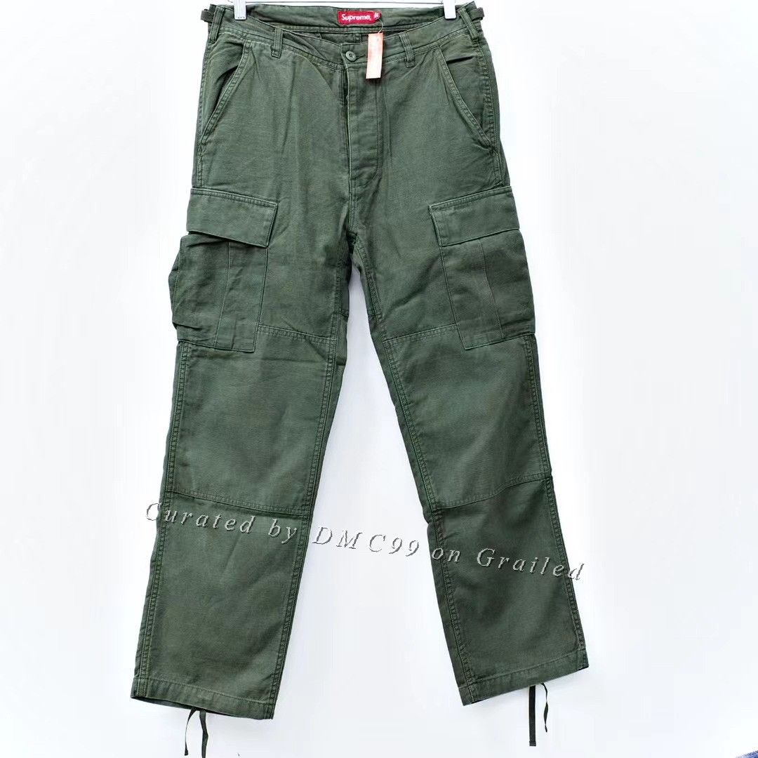 Supreme Supreme Snake Print Chino Pant Olive Snakeskin 30 | Grailed