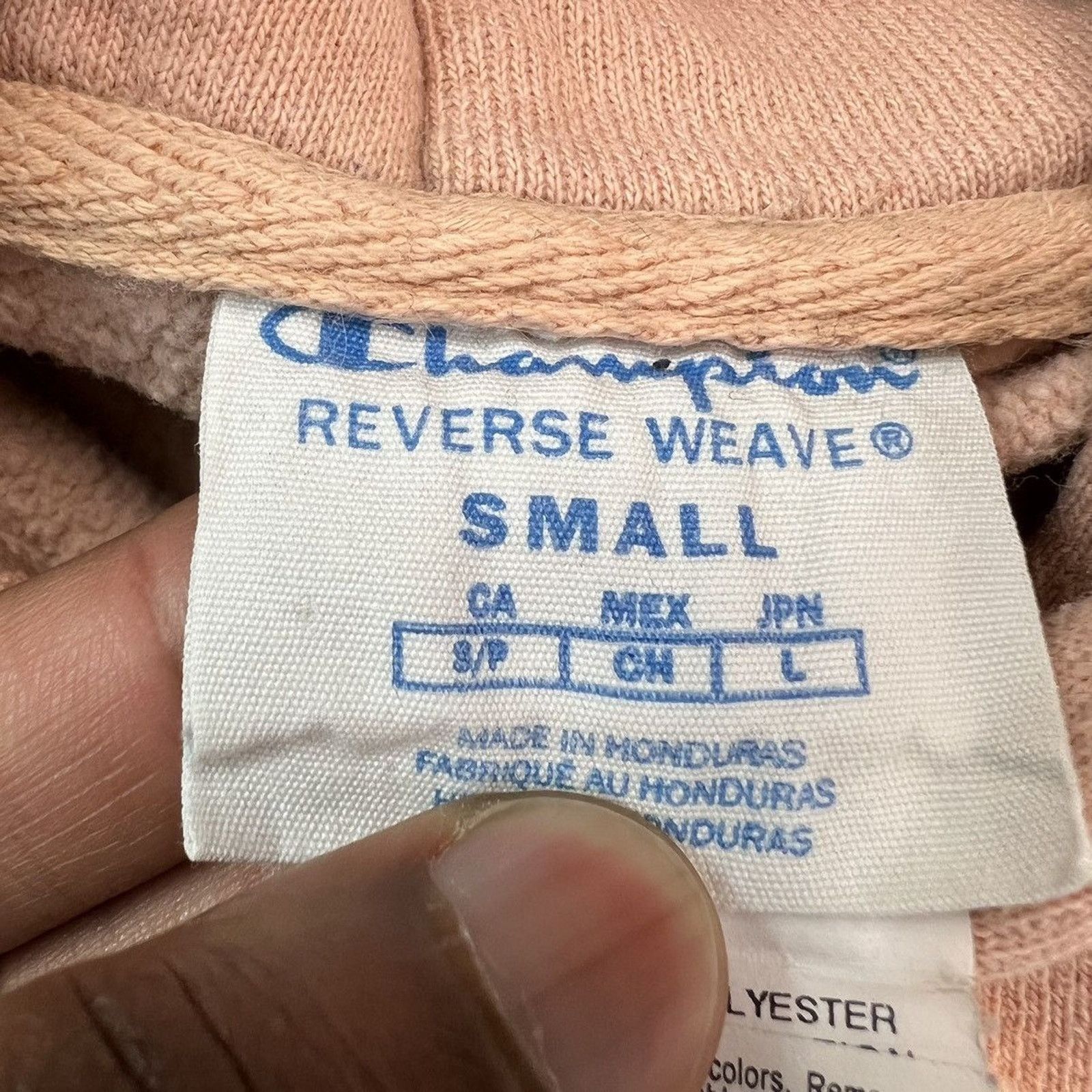Champion × Vintage Champion Hoodie Reverse Weave Pullover Hood Sweatshirt Size S / US 4 / IT 40 - 6 Thumbnail