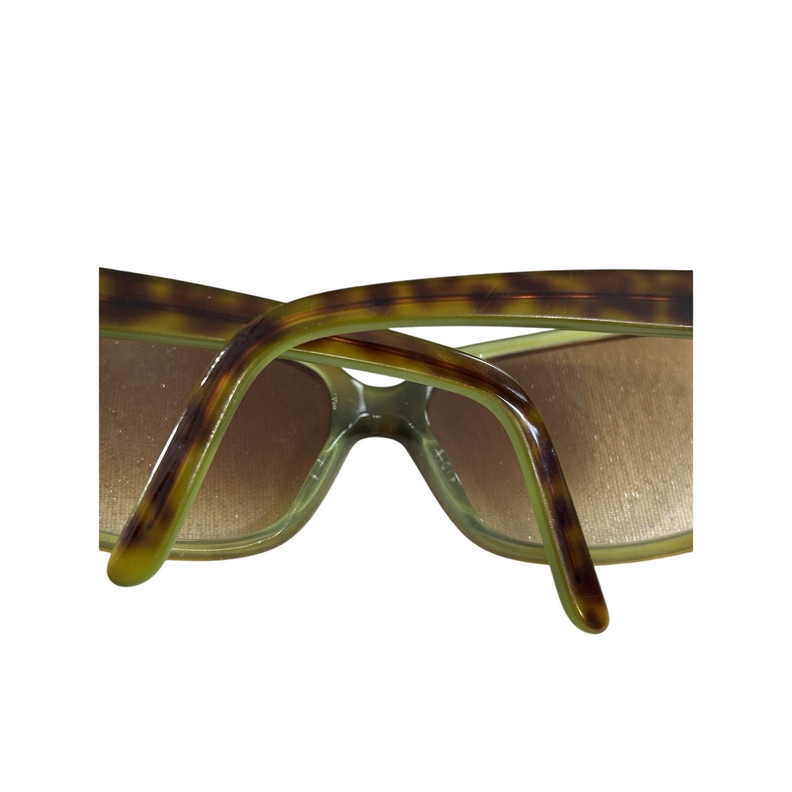 Kate Spade Kate Spade Celeste Green Brown Tortoise Sunglasses 57-17 130 Size ONE SIZE - 6 Thumbnail