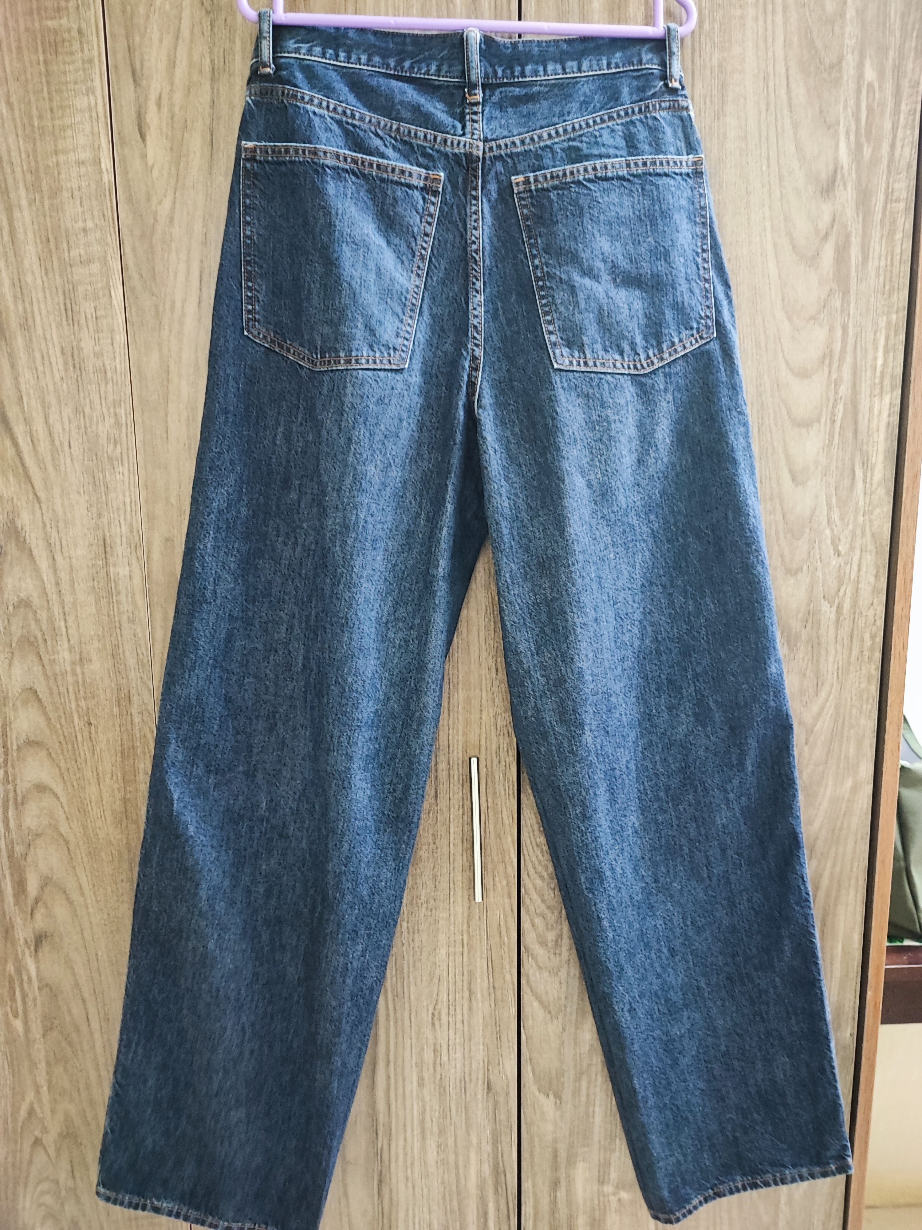 Christophe Lemaire Uniqlo Lemaire Baggy Wide Leg Denim Jeans Size US 32 / EU 48 - 4 Thumbnail