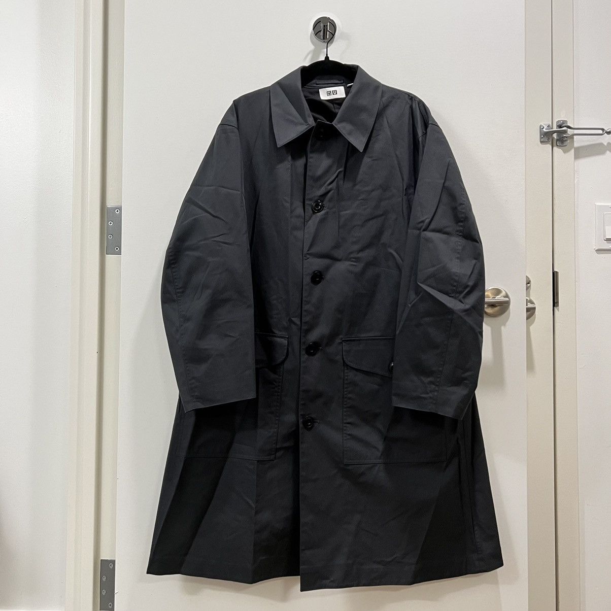 Lemaire: Women's Light Tailored Overcoat (Grey Melange