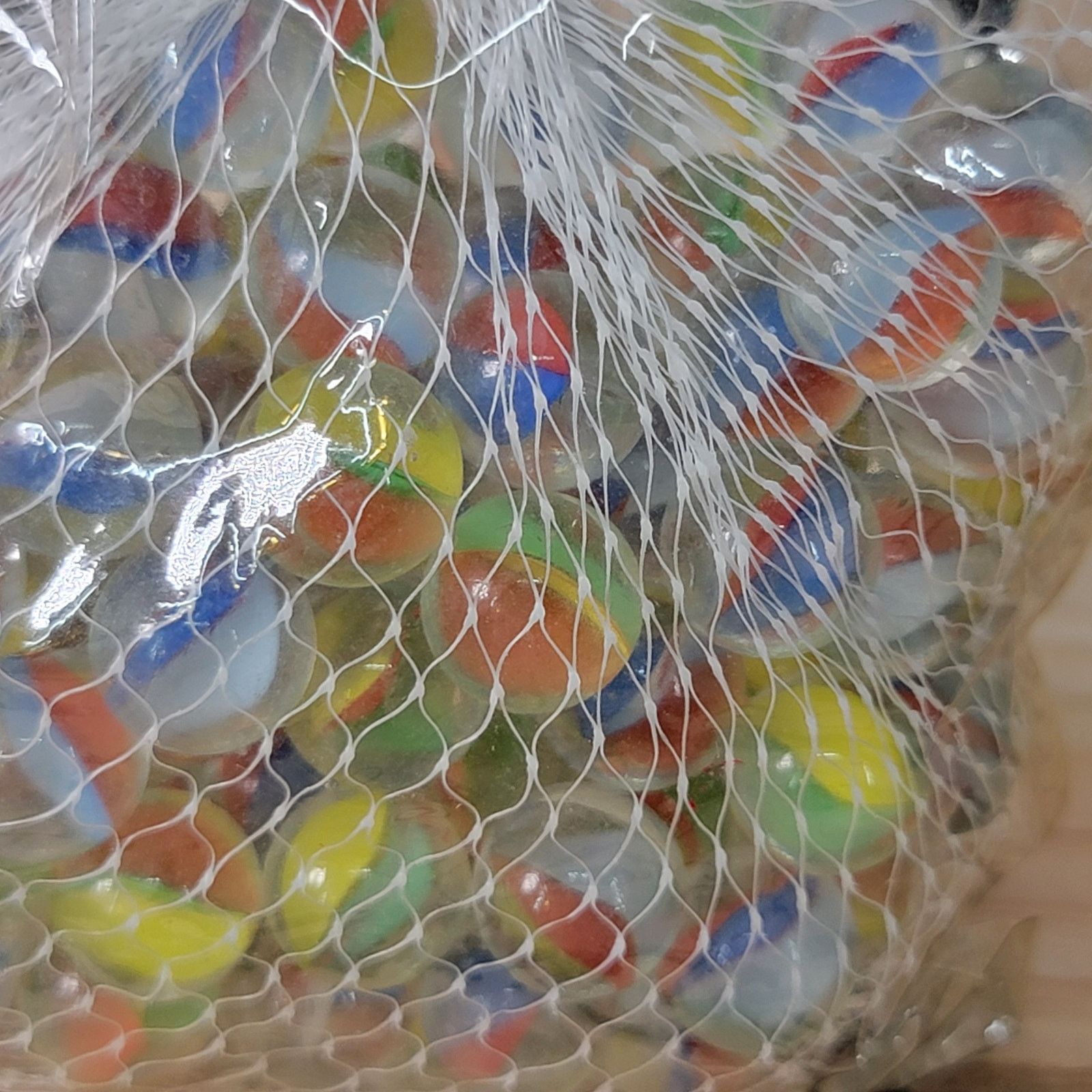 Other 9.5 Oz Bag of Mini Cats Eye Glass Marbles - NEW / SEALED Size ONE SIZE - 2 Thumbnail