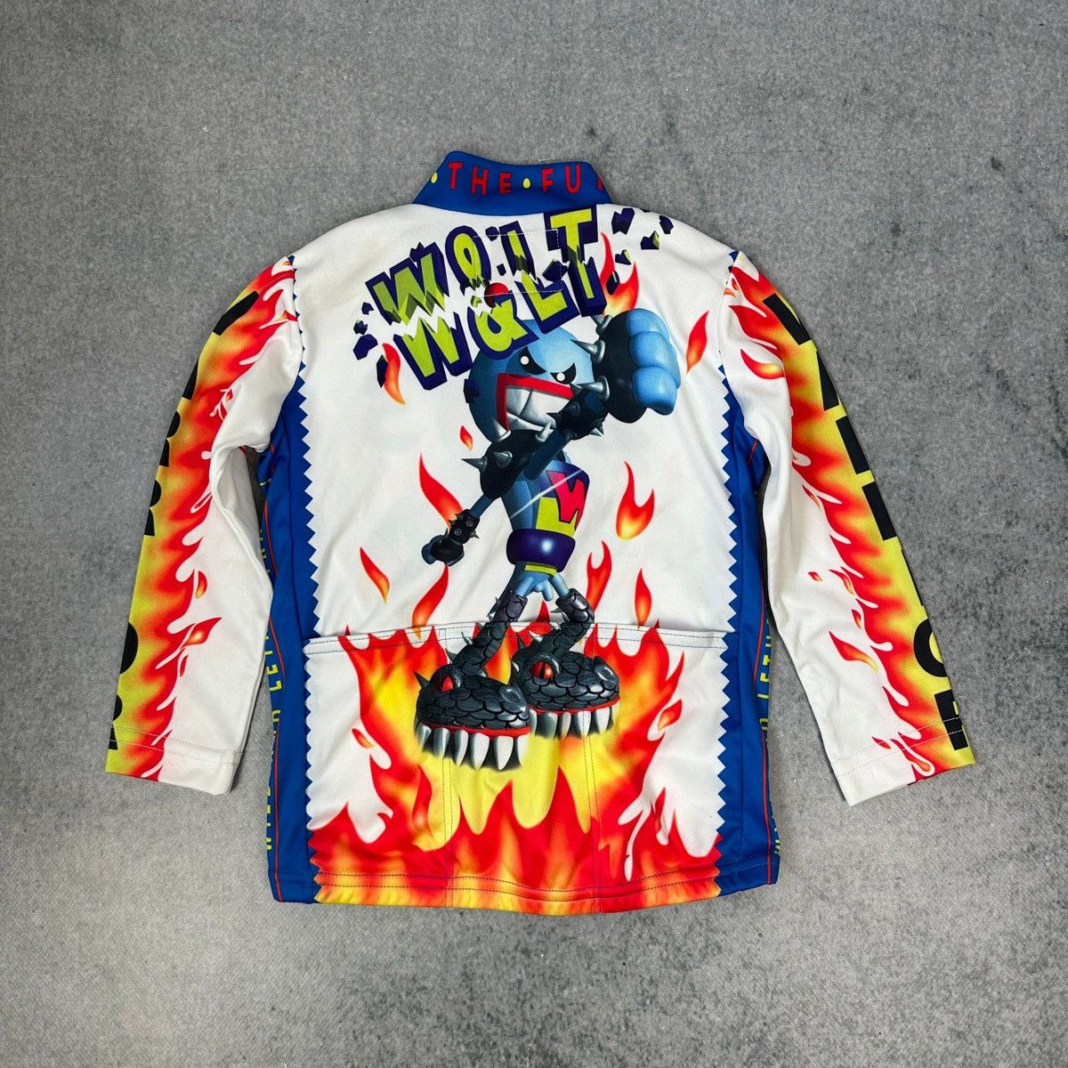 Walter Van Beirendonck W&LT Walter Van Beirendonck Puk Puk 2003 Cycling Jersey 104 Size US XXS / EU 40 - 2 Thumbnail