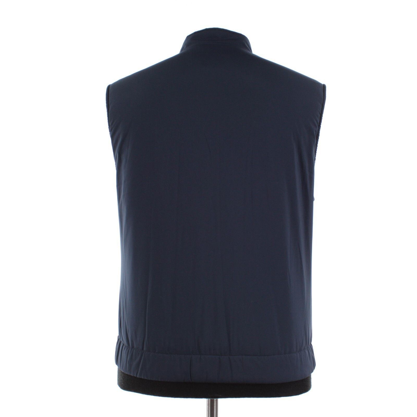 Luciano Barbera Luciano Barbera Vest Size M US In Blue Polyester Size US M / EU 48-50 / 2 - 4 Thumbnail