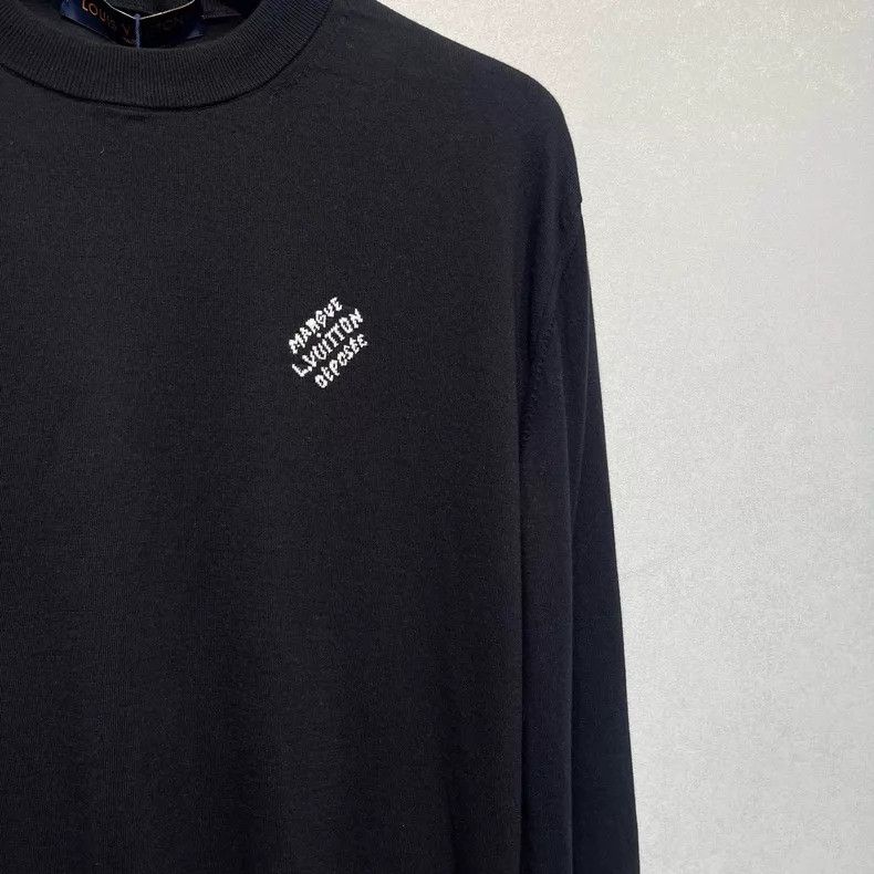 Louis Vuitton Louis Vuitton Embroidered logo knit sweater Size US M / EU 48-50 / 2 - 4 Thumbnail