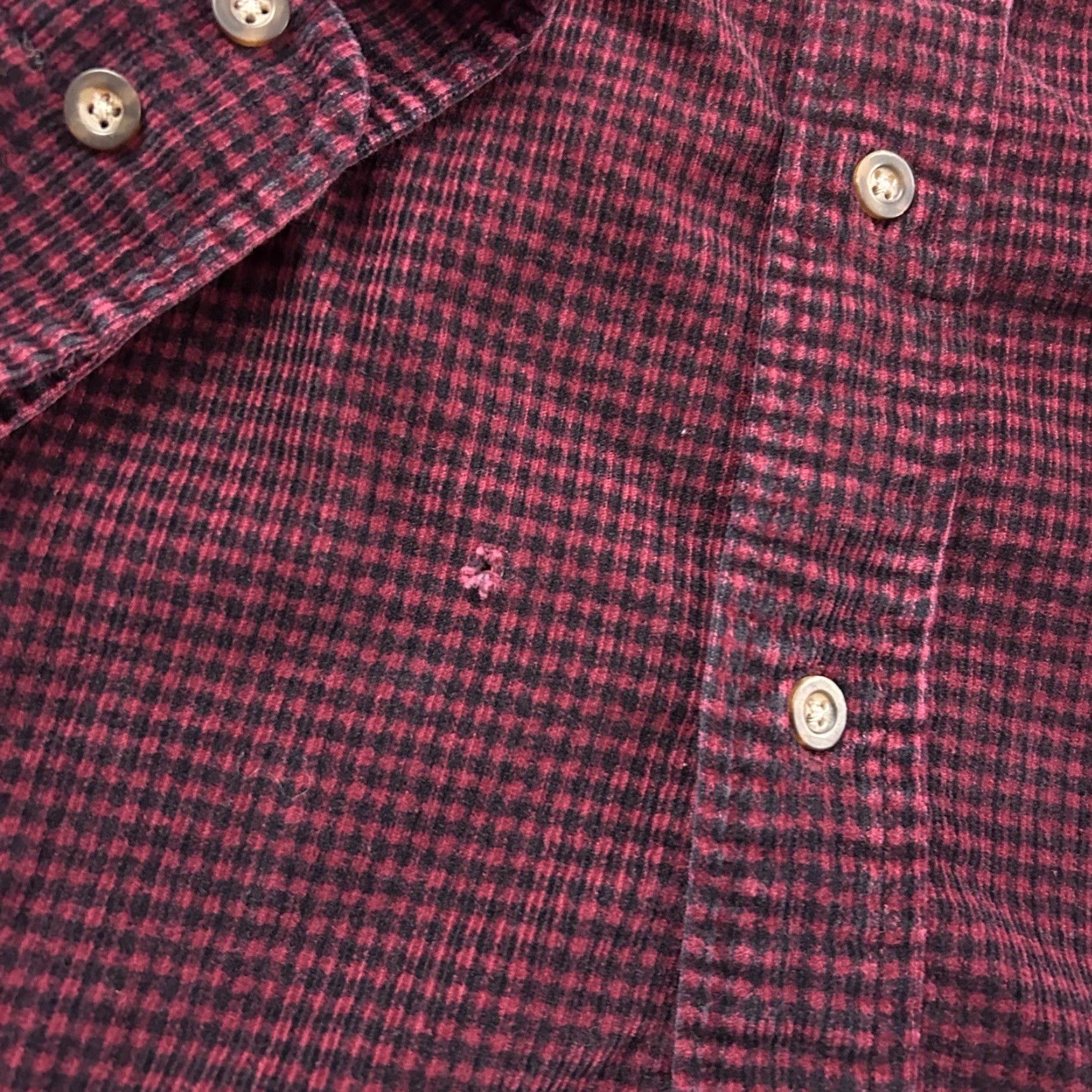 Eddie Bauer VTG Eddie Bauer Corduroy Flannel Long Sleeve Button Front Shirt Men's Large Red Size US L / EU 52-54 / 3 - 3 Thumbnail