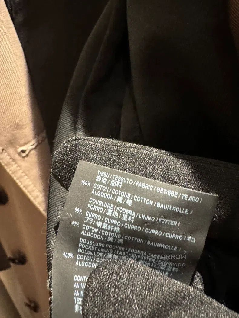 Saint Laurent Paris Saint Laurent Paris Trench Coat Jacket Size XS / US 0-2 / IT 36-38 - 7 Thumbnail