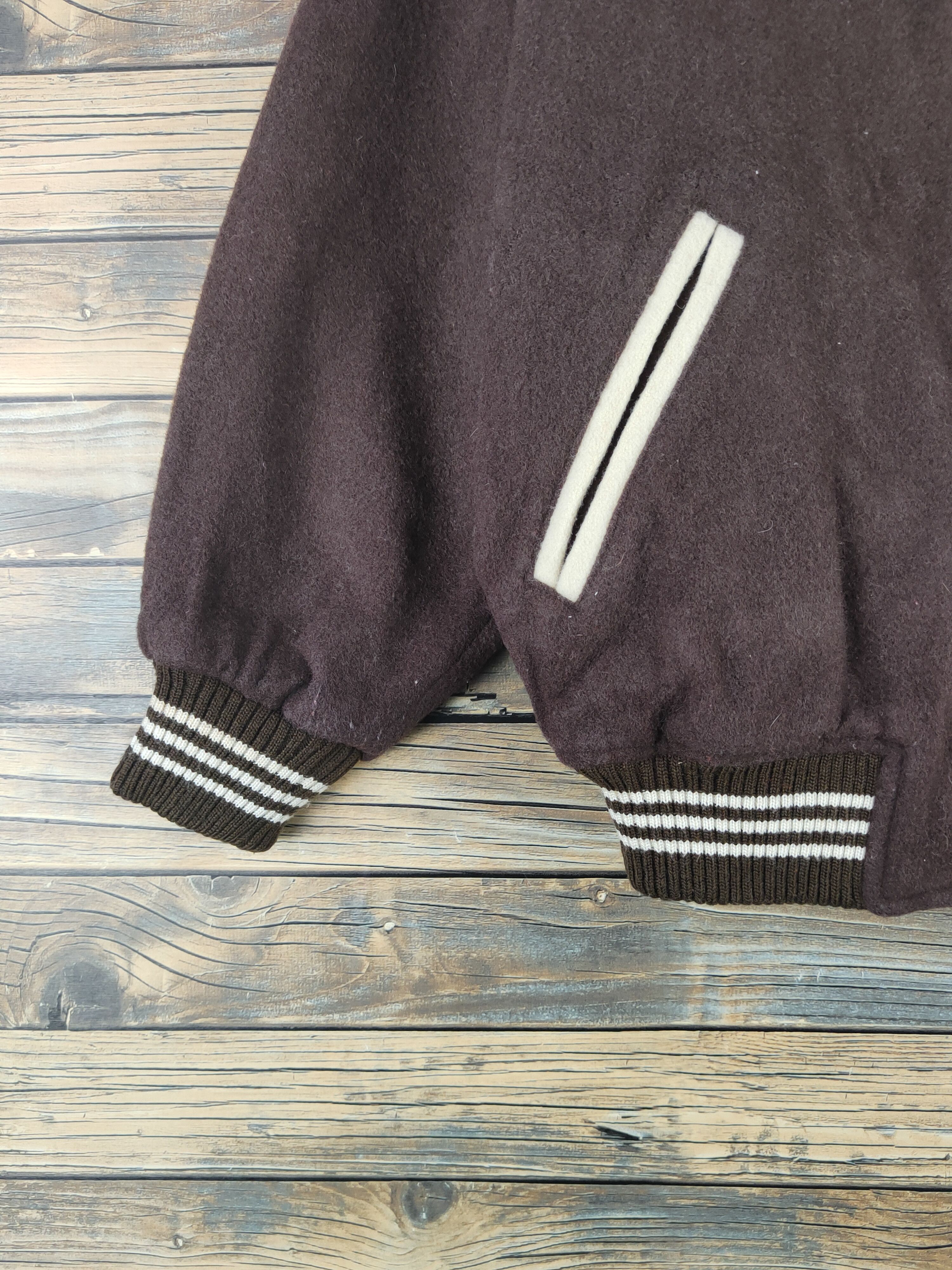 McGregor DL McGregor Brown Wool Varsity Jackets #1689 Size US M / EU 48-50 / 2 - 4 Thumbnail