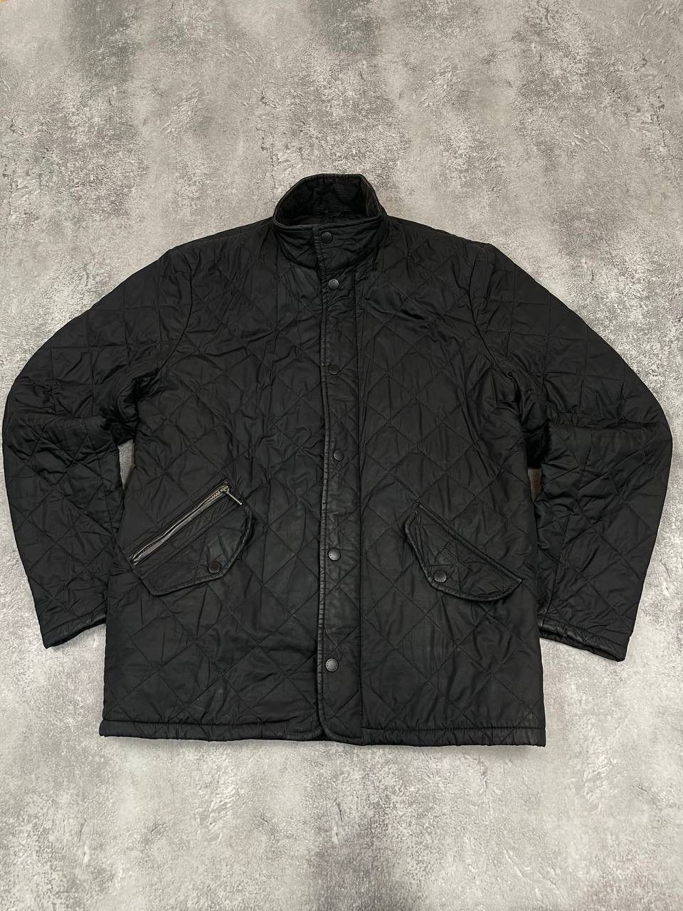 Barbour Barbour Vintage Men Quilted Jacket Black Lightweight Classic Size US S / EU 44-46 / 1 - 1 Thumbnail