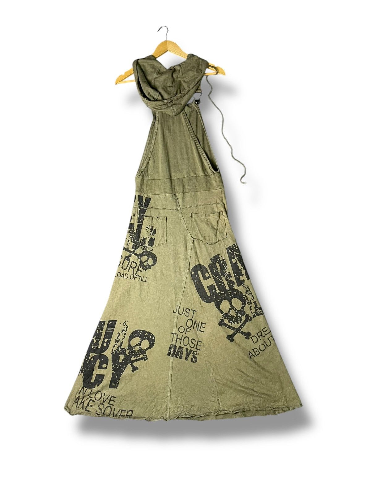 If Six Was Nine × Japanese Brand × Le Grande Bleu (L.G.B.) Japanese Brand Sleeveless Hooded Dress (53) Size XXS / US 00 / IT 34 - 2 Thumbnail
