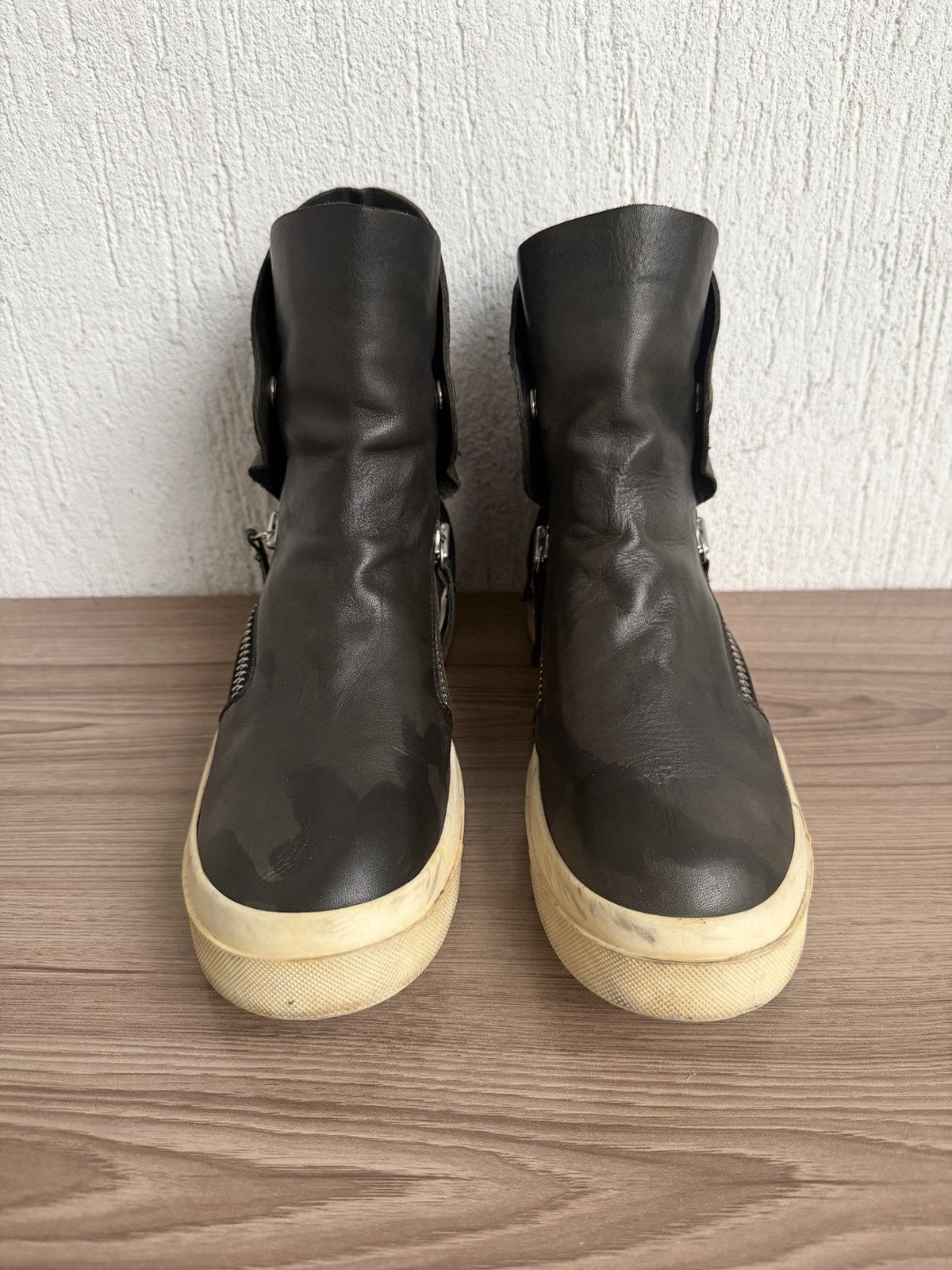 Cinzia Araia ☄️🔥double zip foldable like rick owens, kmrii, Size US 7 / EU 40 - 6 Thumbnail