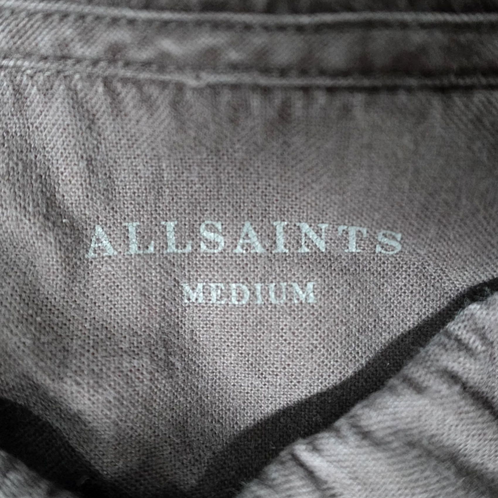 Allsaints Allsaints Shirt Green Short Sleeve Size Medium 100% Cotton Men's Button Up Size US M / EU 48-50 / 2 - 2 Thumbnail