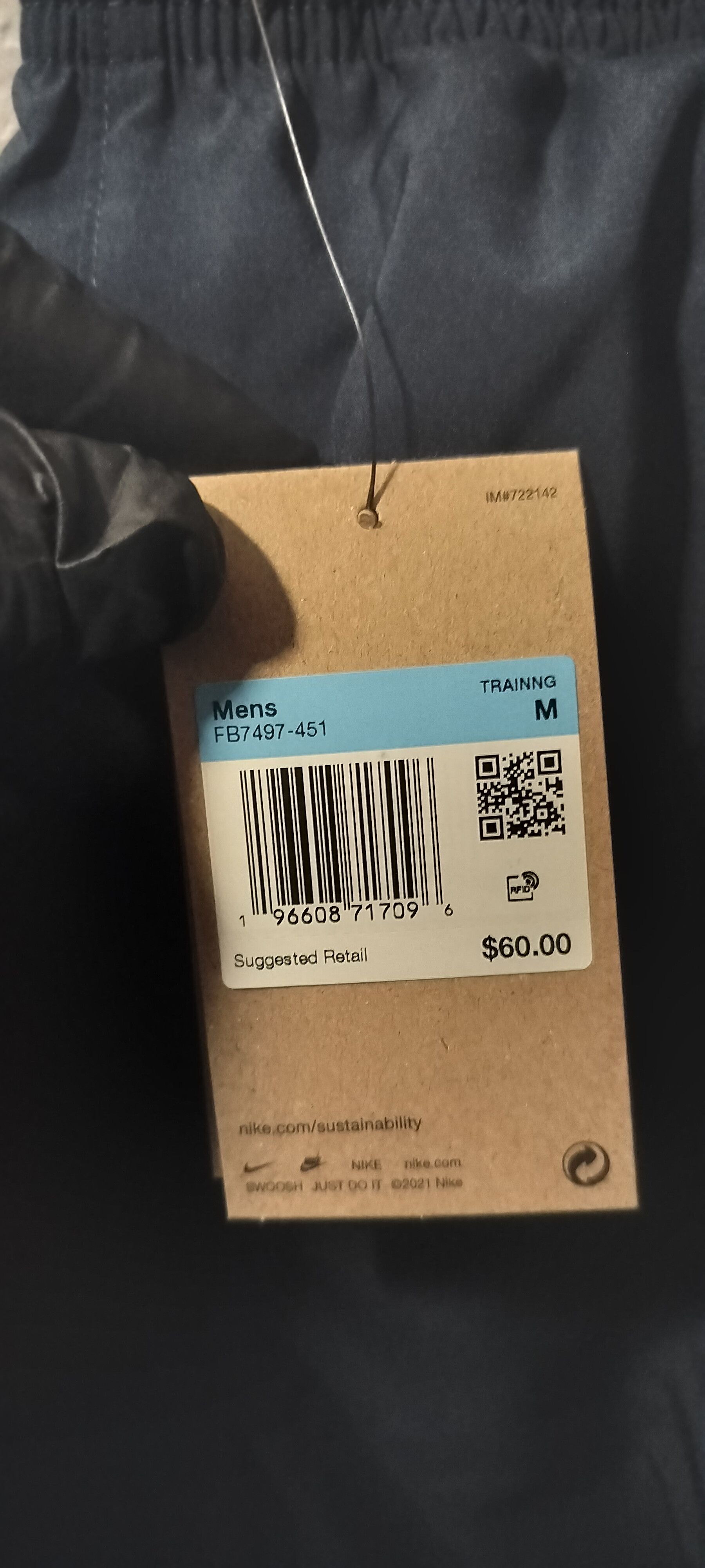 Nike Men's Training Joggers Size US 33 - 1 Thumbnail