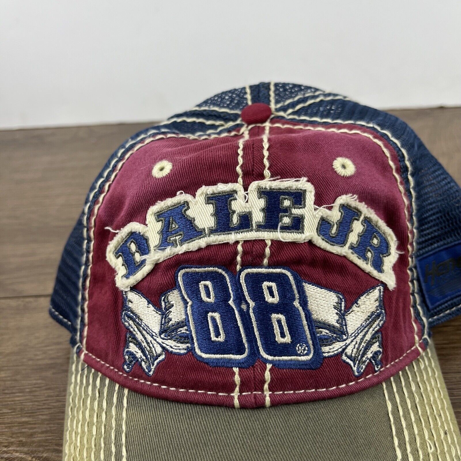 Other Dale Jr 88 Hat Red Cap Dale Earnhardt JR Adjustable Hat Red Size ONE SIZE - 7 Thumbnail