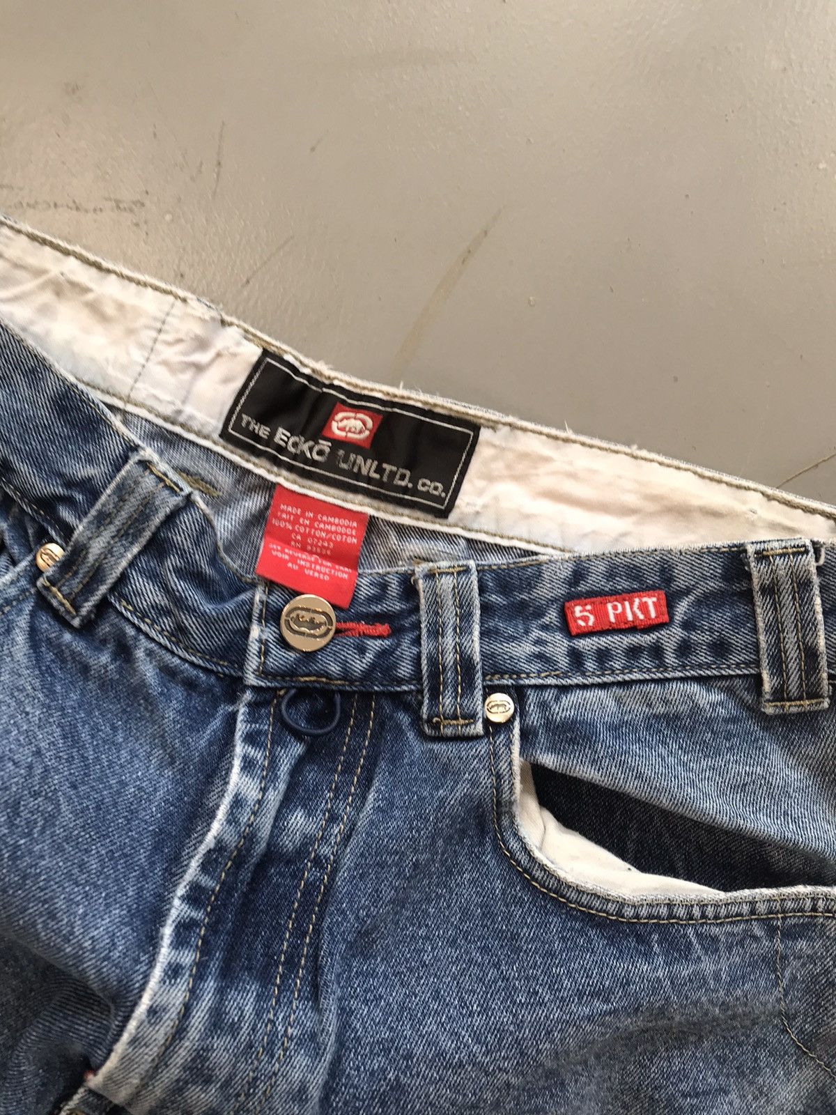 Ecko Unltd. × Vintage Vintage Ecko UNLTD straight fit denim Size US 31 - 3 Thumbnail