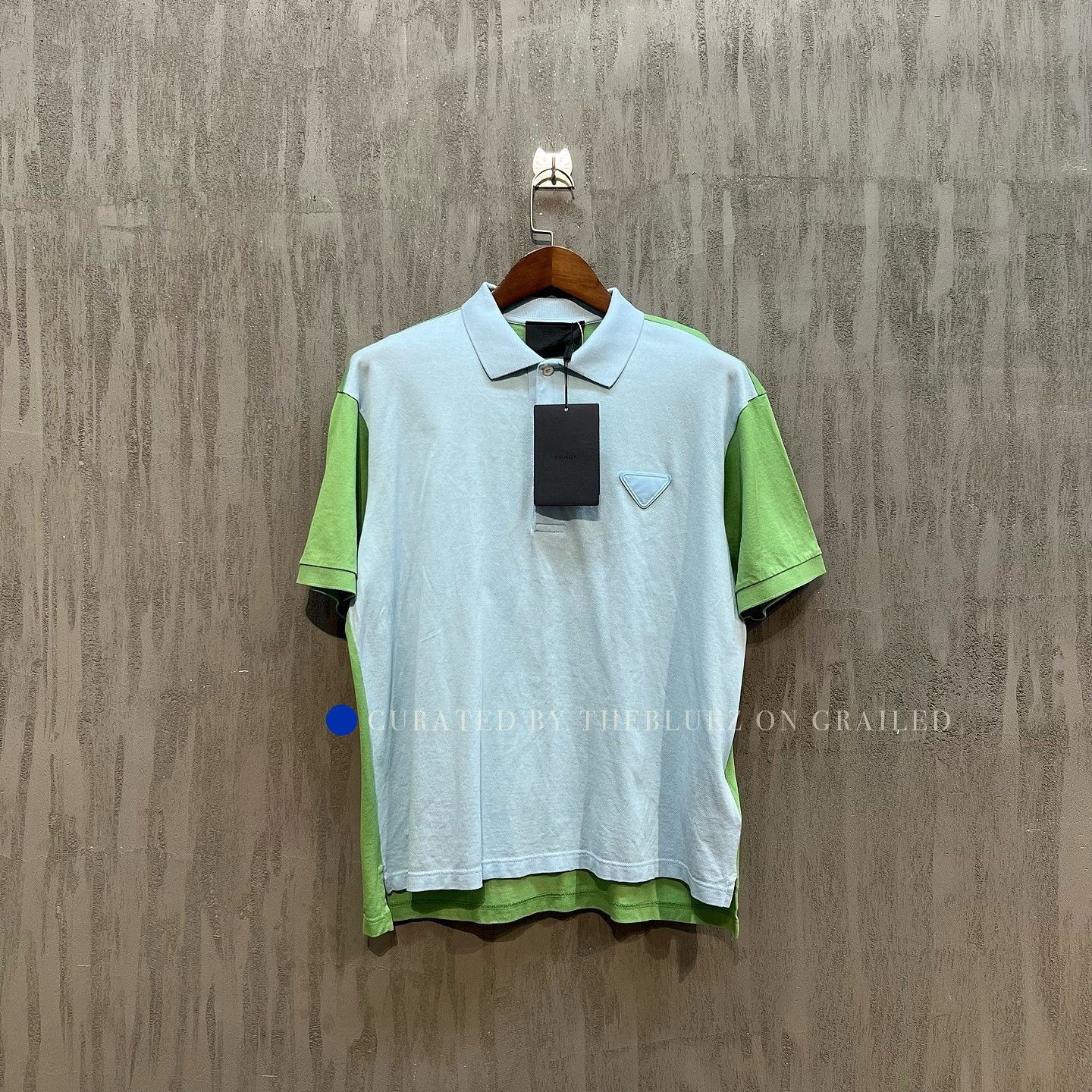 Prada Colorblock Polo Shirt in Multi Size US L / EU 52-54 / 3 - 1 Thumbnail