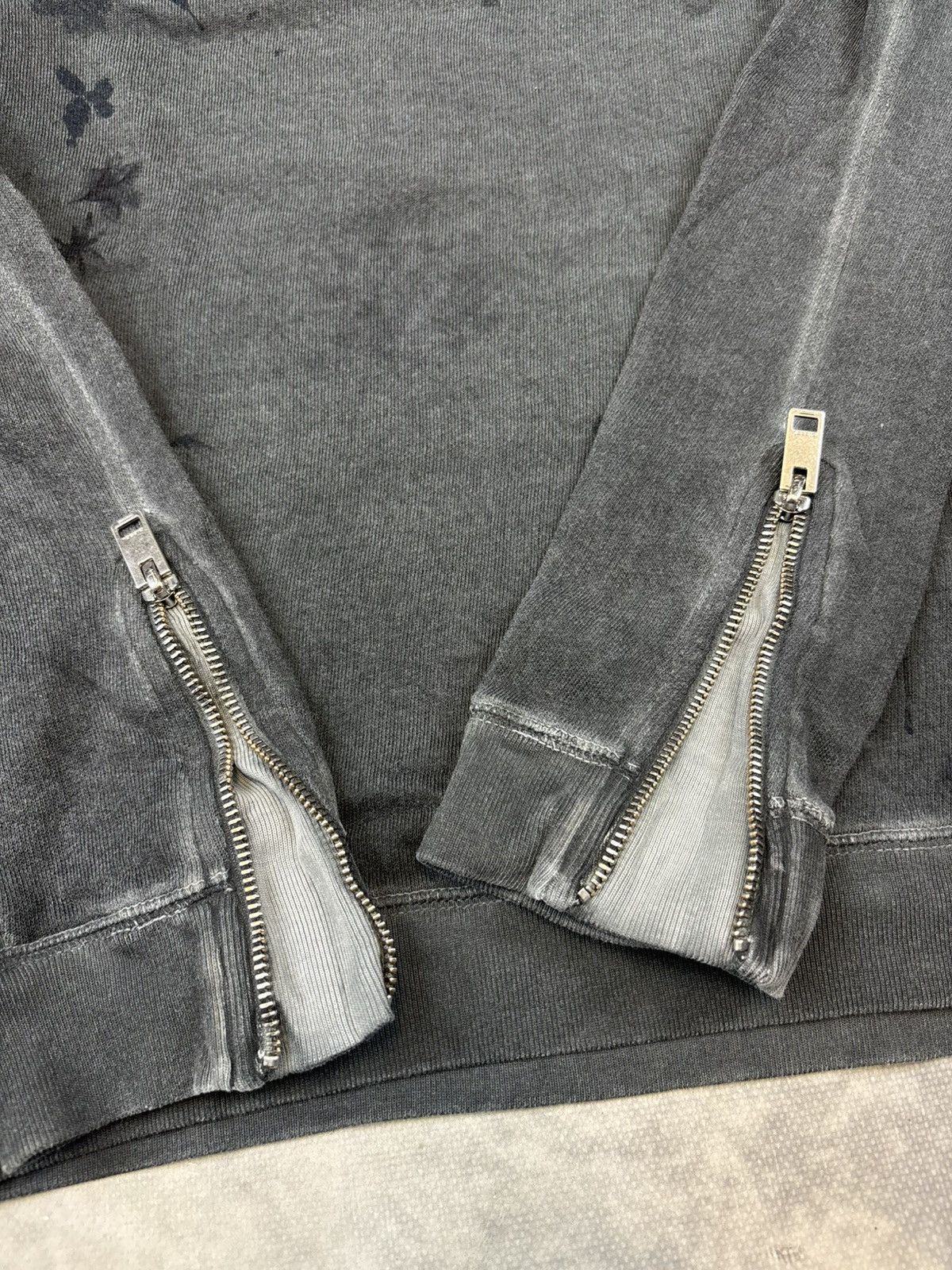 Designer × Diesel × Japanese Brand Vintage Diesel Avantgarde sweatshirt 90s Zippers Old Money Size US M / EU 48-50 / 2 - 5 Thumbnail