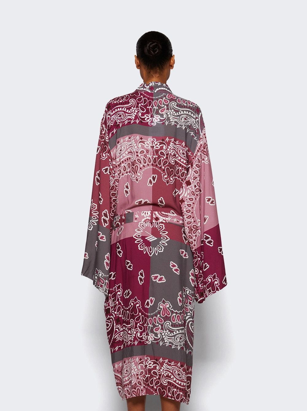 The Attico o1mle0526 Bandana Kaftan Long Dress in Multicolor Size S / US 4 / IT 40 - 5 Thumbnail