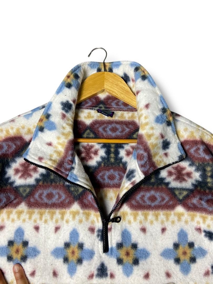 Japanese Brand Vintage Sun Body Half Zip Fleece Jacket (145) Size US M / EU 48-50 / 2 - 5 Thumbnail