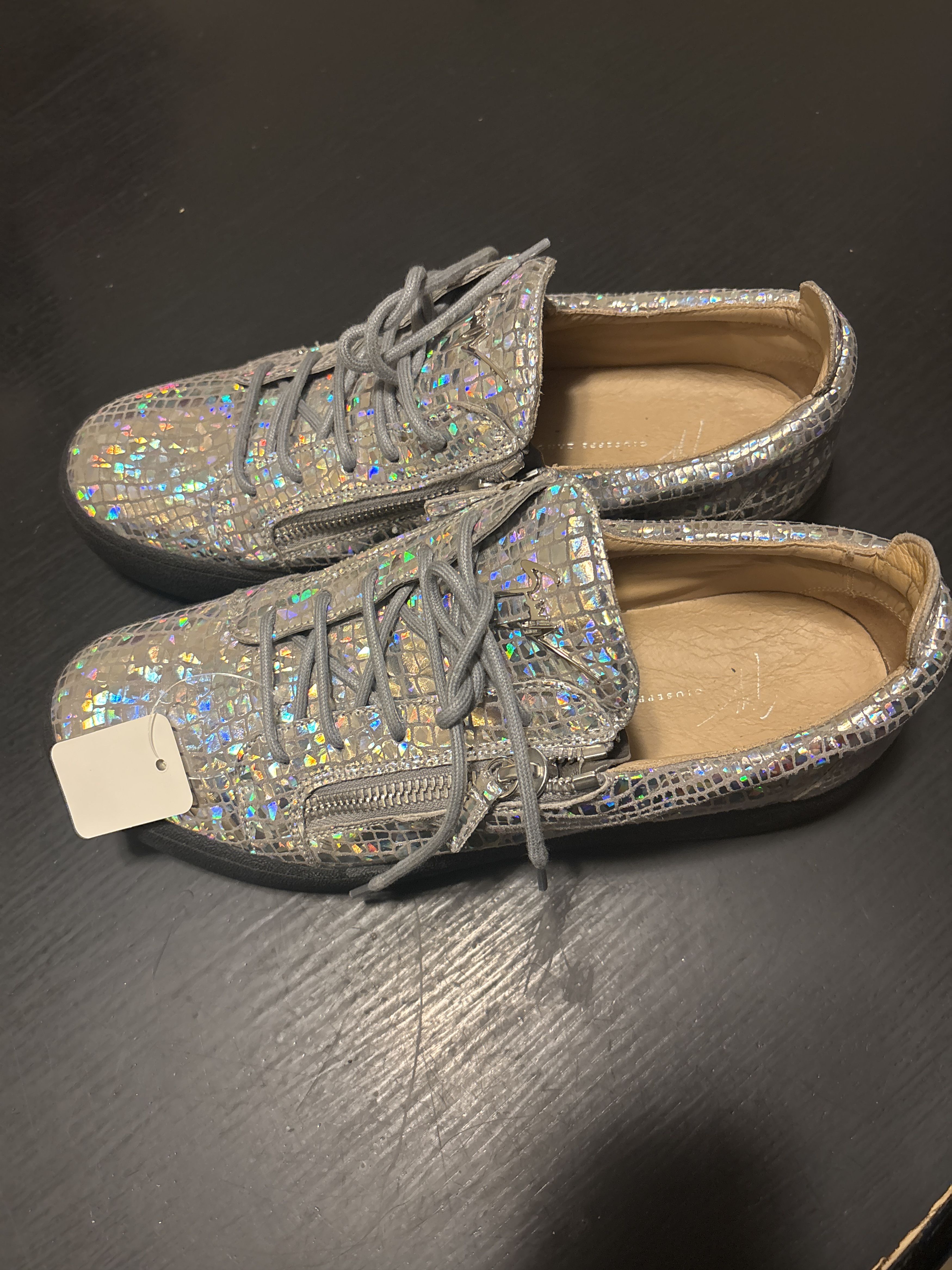 Giuseppe Zanotti Giuseppe zanotti iridescent gator Size US 12 / EU 45 - 1 Thumbnail