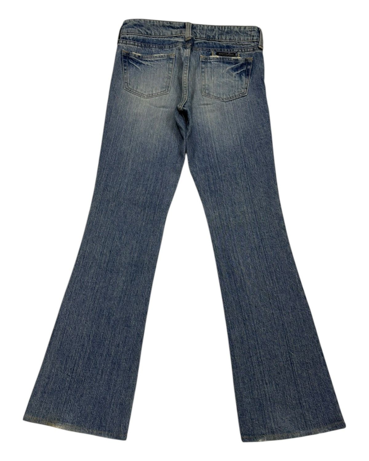 Hysteric Glamour × If Six Was Nine × MOUSSY Flare Jeans I6W9 Lgb Style Moussy Jeans Distressed Denim Size 27" / US 4 / IT 40 - 2 Thumbnail