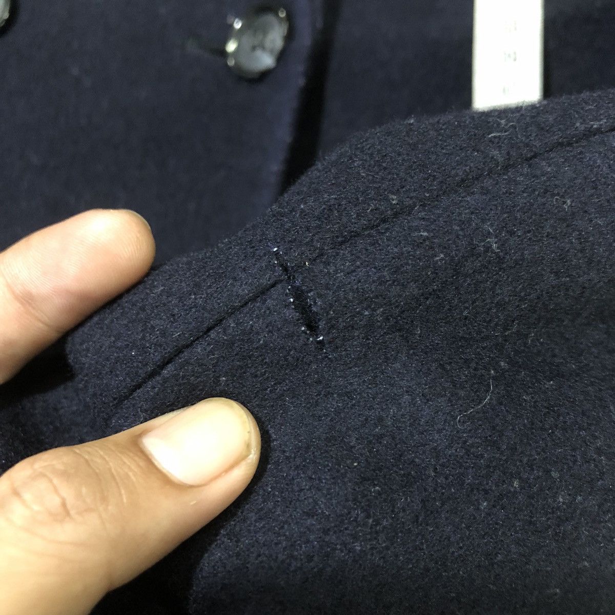 United Arrows United Arrows Wool Cashmere Double Breasted Jacket - Baggy Size US M / EU 48-50 / 2 - 6 Thumbnail