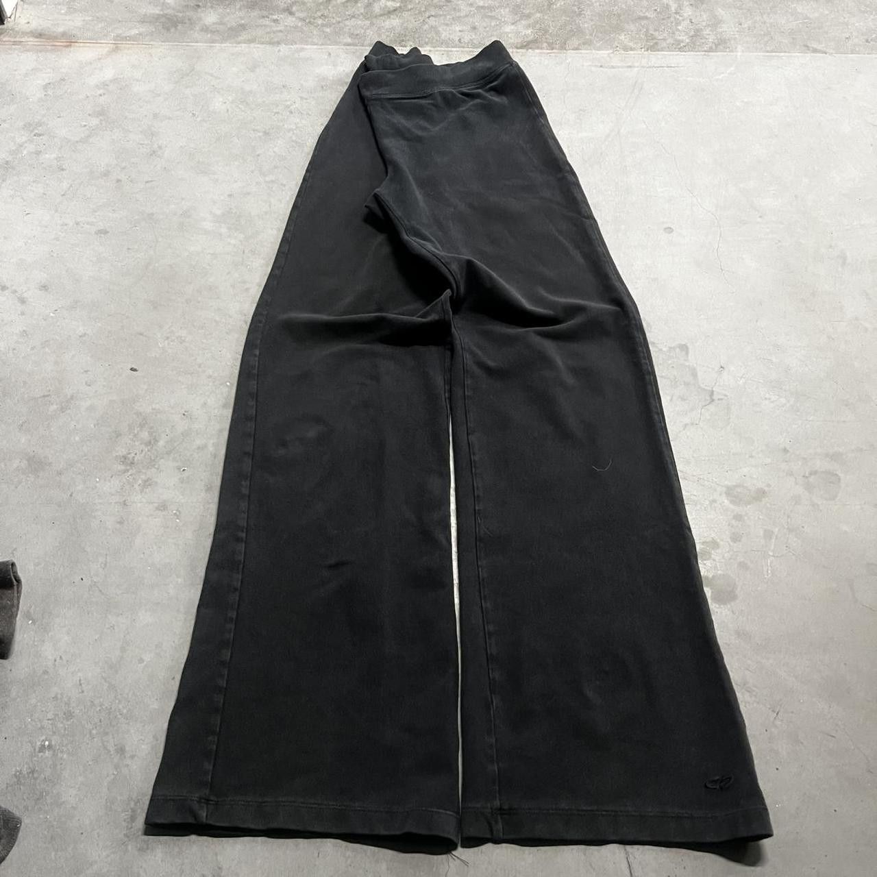 Champion × Vintage Vintage Y2K/2000s Black Loungewear Grunge Sweatpants! Size US 34 / EU 50 - 2 Thumbnail