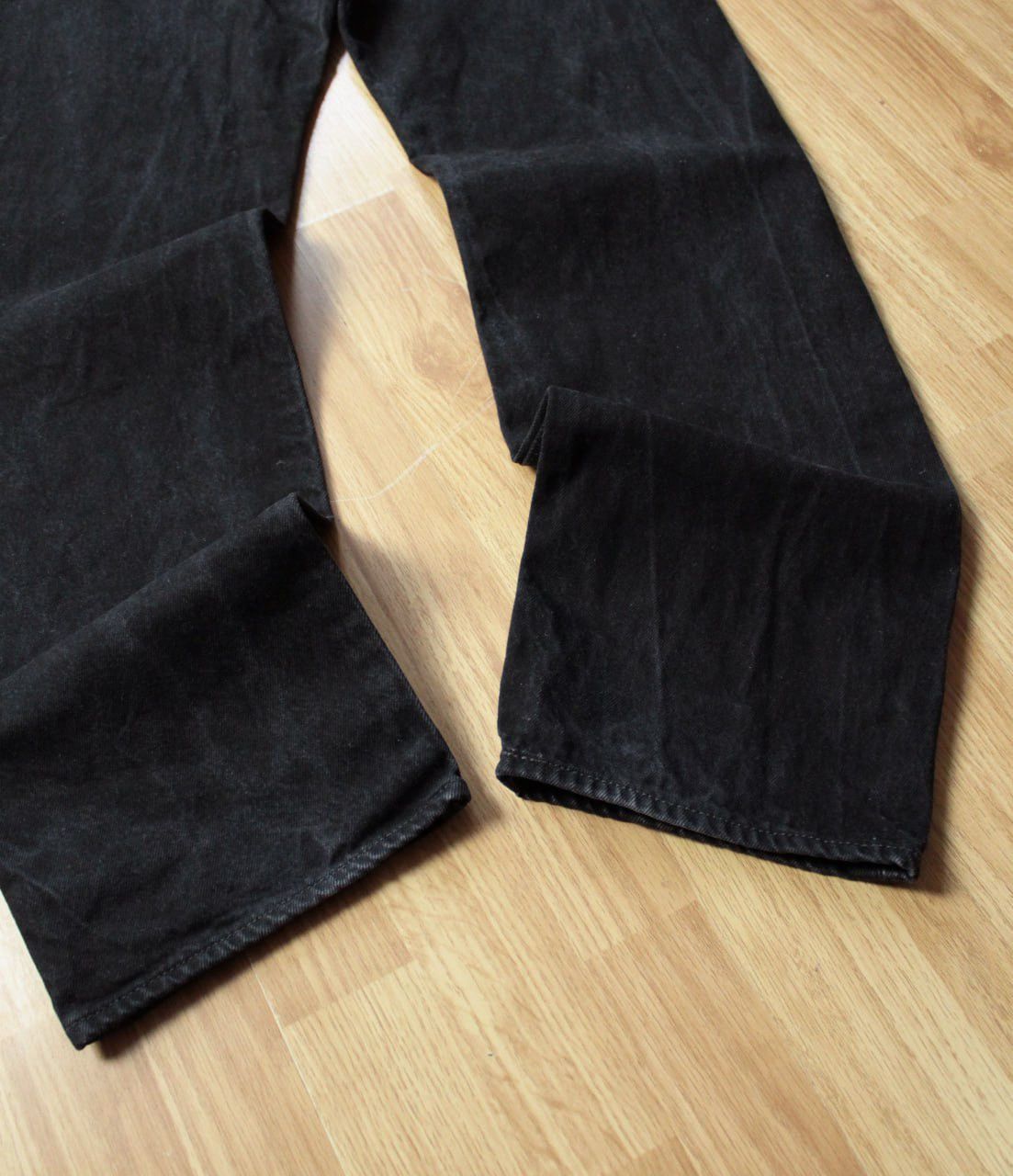 Levi's × Levi's Vintage Clothing × Vintage 🔥 Levis 501 Vintage Denim Jeans Faded Y2K Pants Black Jeans Size US 34 / EU 50 - 3 Thumbnail