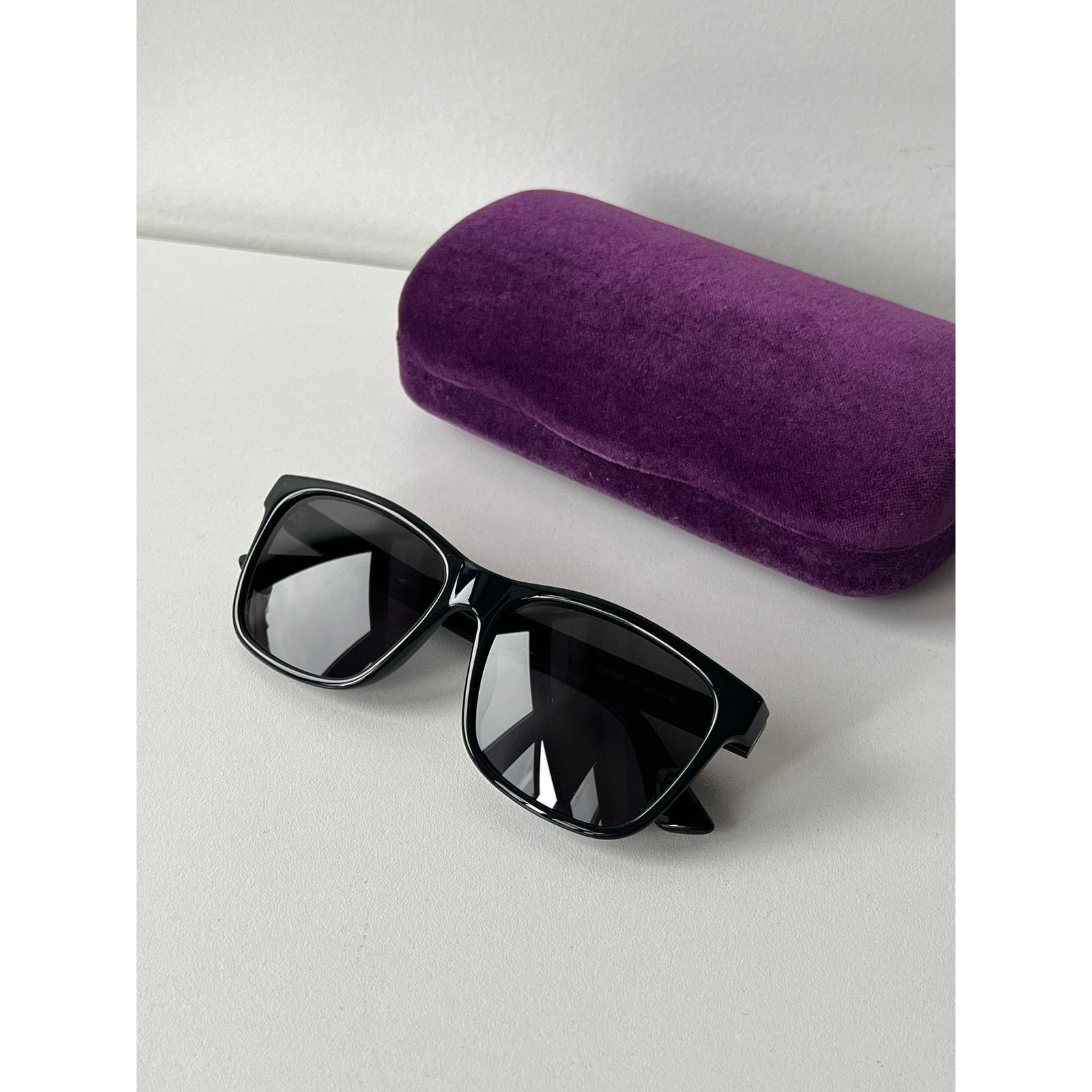 Gucci NEW Gucci GG0746S Black Sunglasses Size ONE SIZE - 3 Thumbnail
