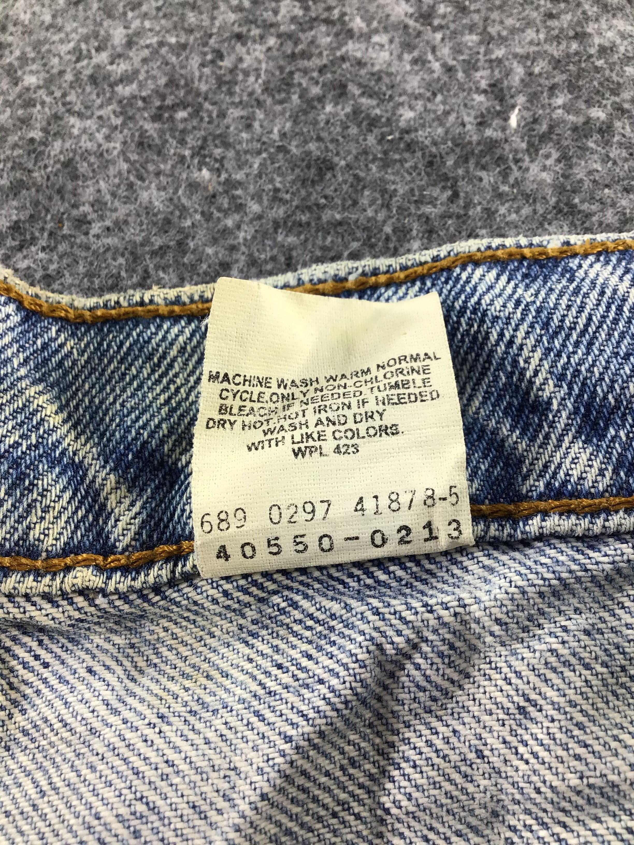 Levi's Vintage Levis 550 Orange Tab Jeans-J331 Size US 34 / EU 50 - 10 Thumbnail