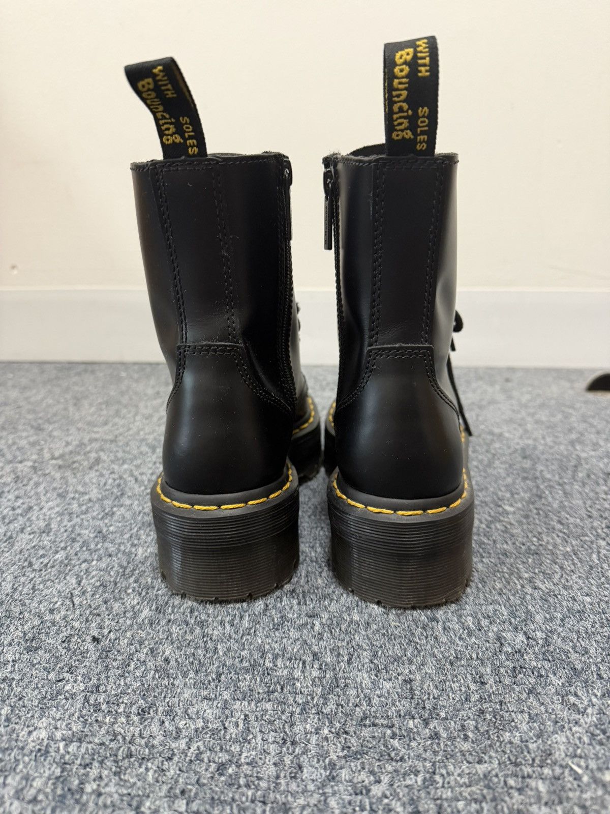 Dr. Martens JADON 8 EYE BOOT BLACK Size UK 4 Size US 6.5 / IT 36.5 - 3 Thumbnail