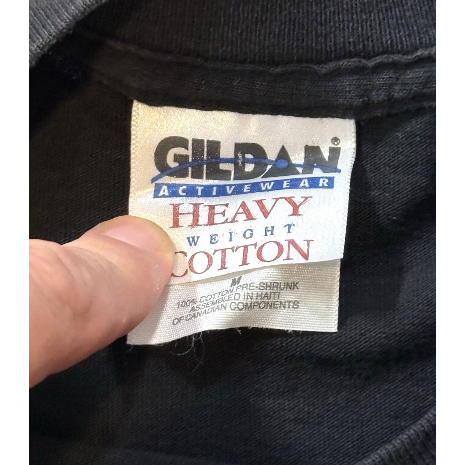 Gildan VINTAGE Living Sacrifice The Hammering Process Shirt M Black 2000s Gildan Crew Neck Metal Rock USA Mens Size US M / EU 48-50 / 2 - 8 Thumbnail