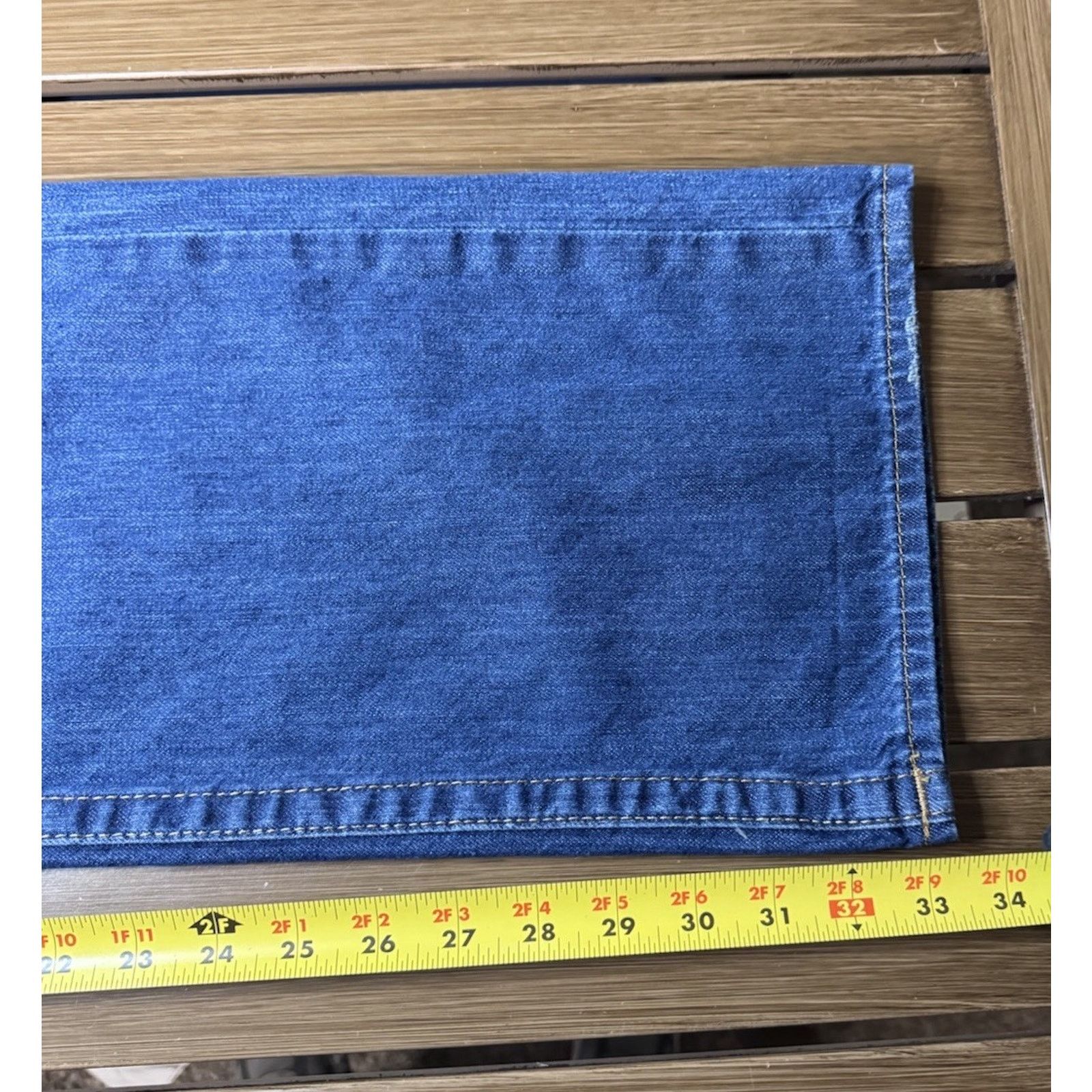 True Religion True Religion Mens Jeans 40x33 Stitch Denim USA Straight Fit Size US 40 / EU 56 - 8 Thumbnail
