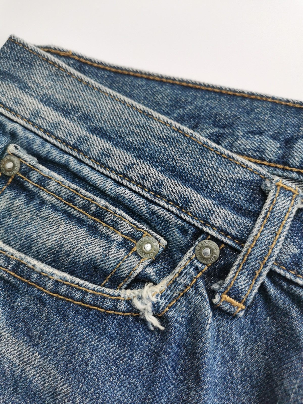 Lounge Lizard Lounge Lizard Japan Destroyed Jeans Size US 30 / EU 46 - 4 Thumbnail