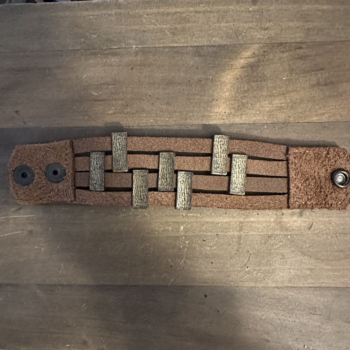 Other Leatherock wide leather bracelet Size ONE SIZE - 8 Thumbnail