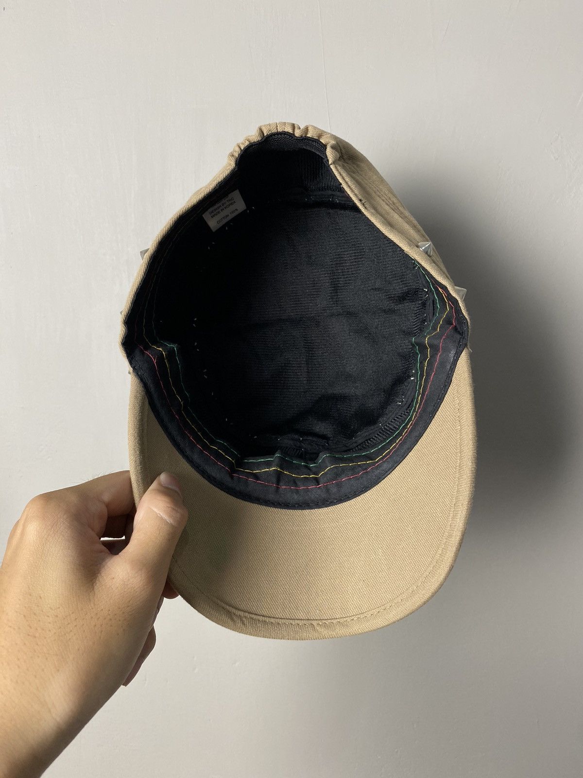 If Six Was Nine × Japanese Brand × Le Grande Bleu (L.G.B.) Cadet Studded Punk Hat Size ONE SIZE - 8 Thumbnail