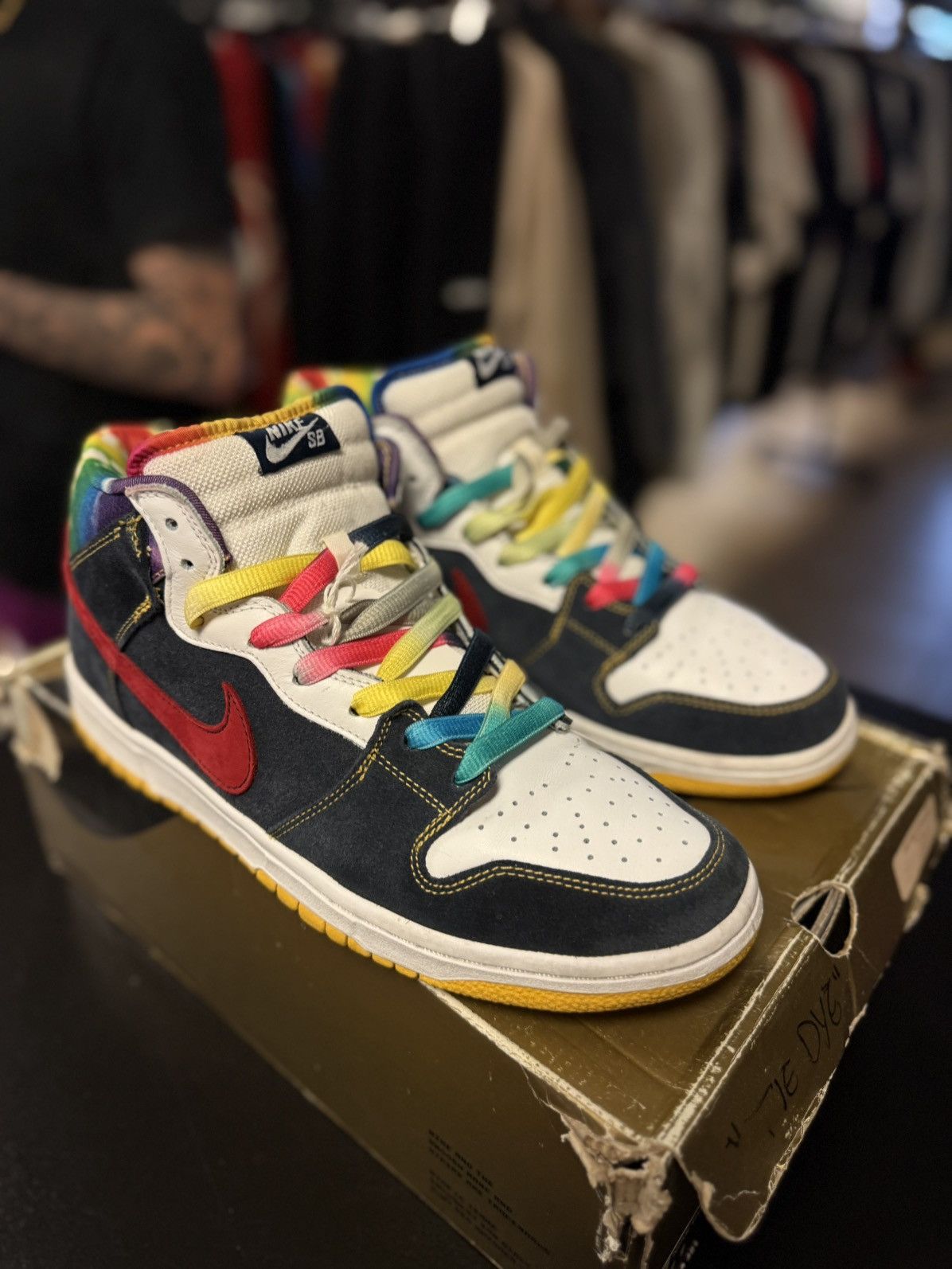 Nike Nike Mid SB Tye Die 2008 (314383-461) Size 11 🧼 Size US 11 / EU 44 - 5 Thumbnail