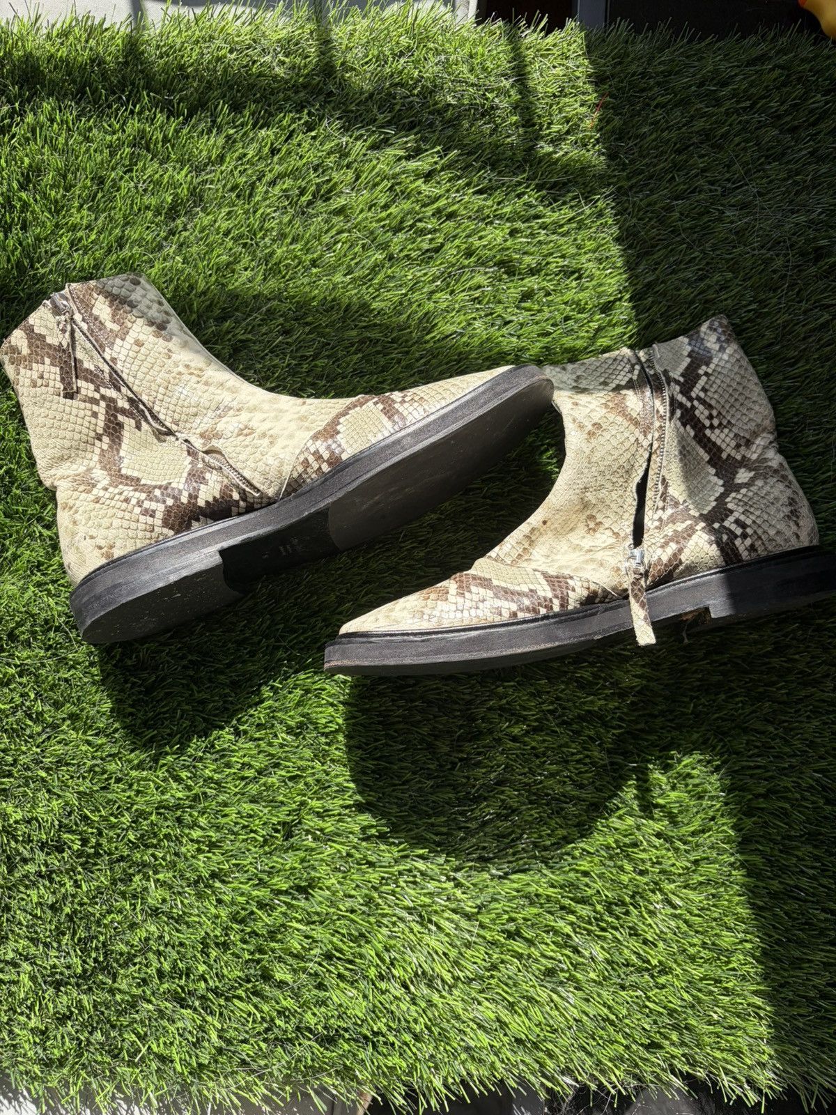 Acne Studios Acne studios boots snake skin size 40EU Size US 10 / IT 40 - 8 Thumbnail