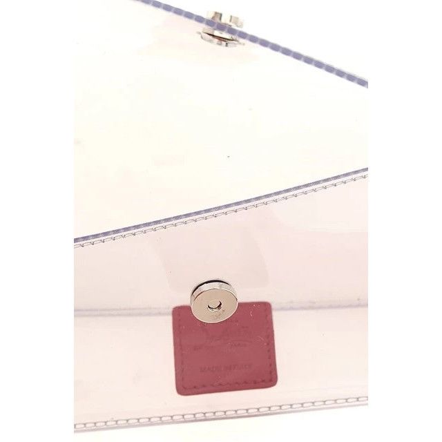 Christian Louboutin CHRISTIAN LOUBOUTIN Bettina Mini Strap Clutch Silver New & A Size ONE SIZE - 4 Thumbnail