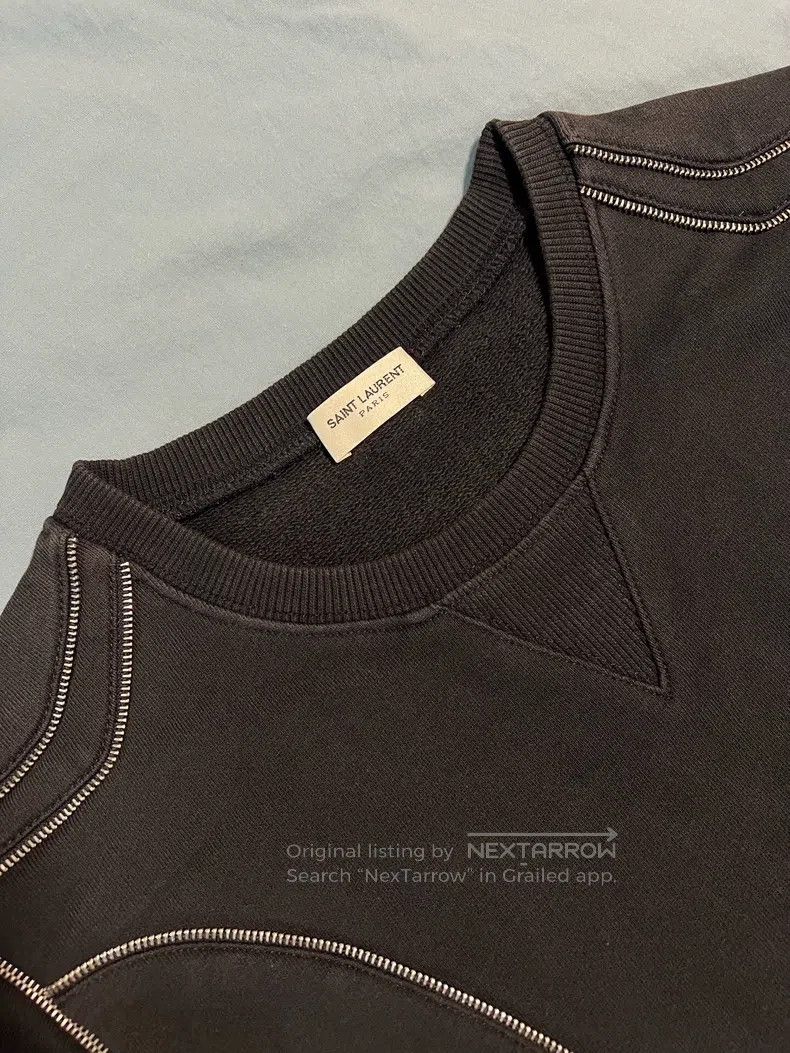 Saint Laurent Paris Saint Laurent Paris Sweatshirt Size US S / EU 44-46 / 1 - 5 Thumbnail
