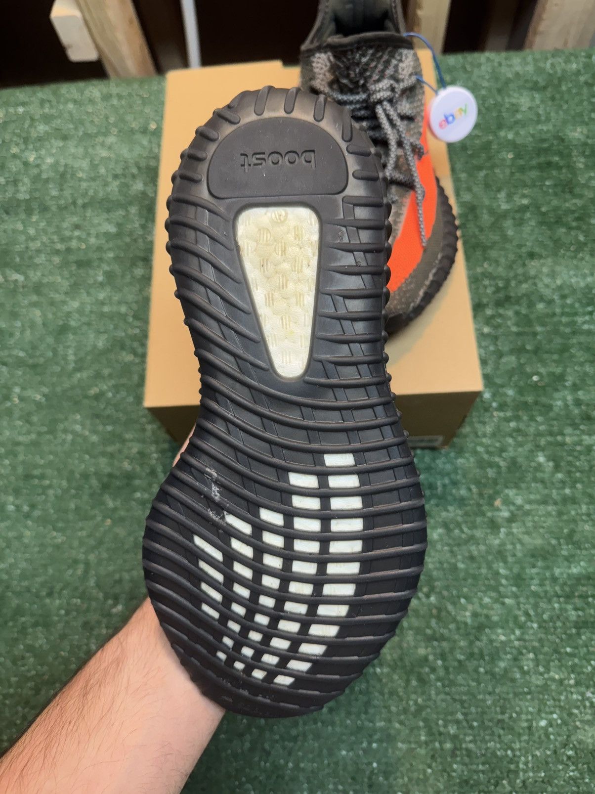 Adidas Adidas Yeezy Boost 350 Carbon Beluga Size 7 Size US 7 / EU 40 - 4 Thumbnail