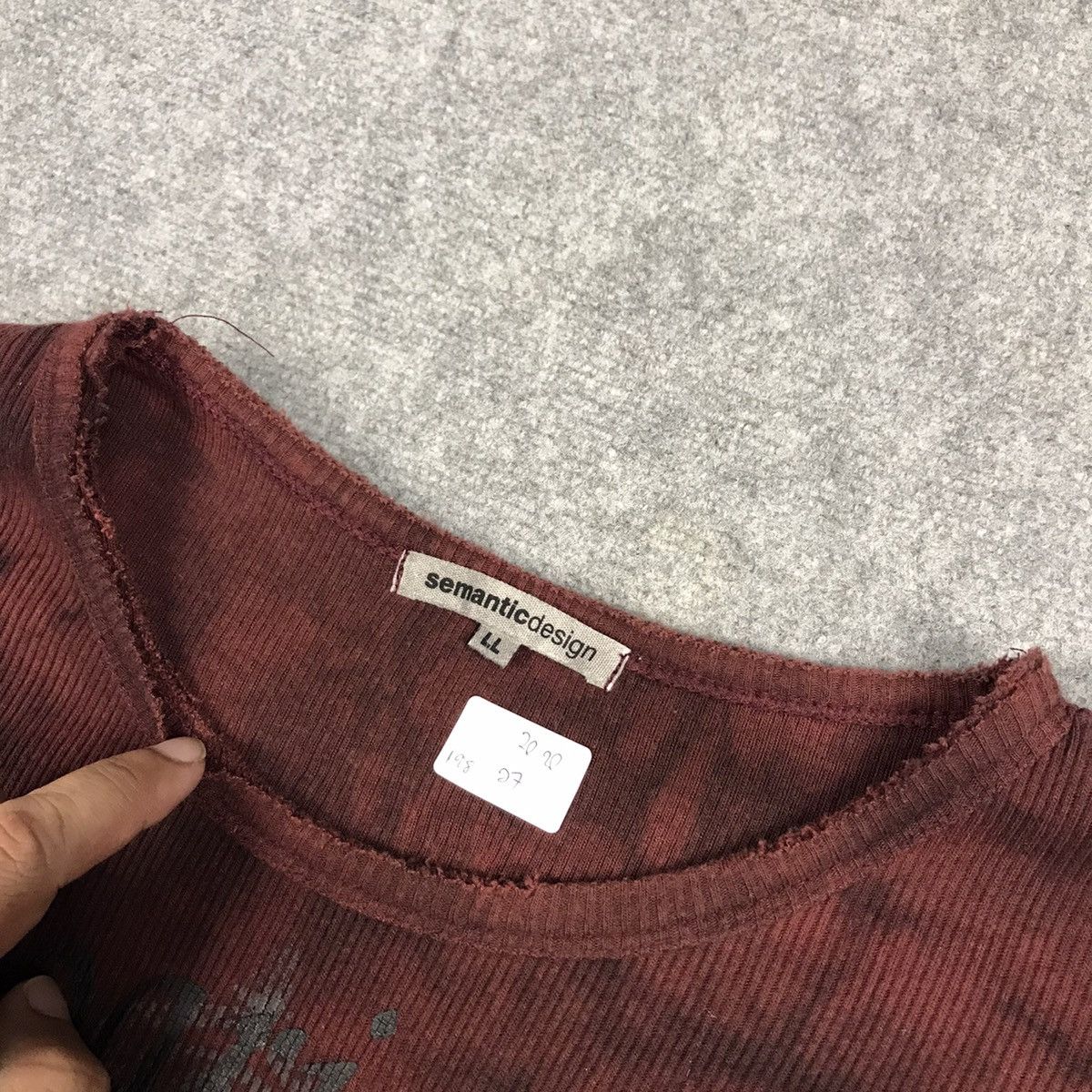 Japanese Brand × Le Grande Bleu (L.G.B.) SEMANTICDESIGN IF SIX WAS NINA STYLE JAPAN TSHIRT Size US L / EU 52-54 / 3 - 11 Thumbnail