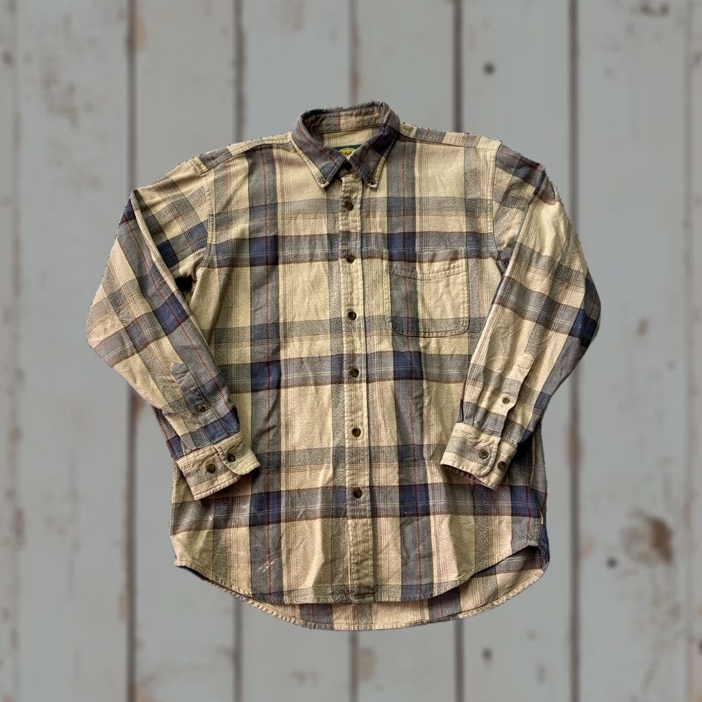 Vintage VINTAGE Cabela's Flannel Shirt Mens M Plaid Long Sleeve Button Up 90s Red Cotton Size US M / EU 48-50 / 2 - 1 Thumbnail